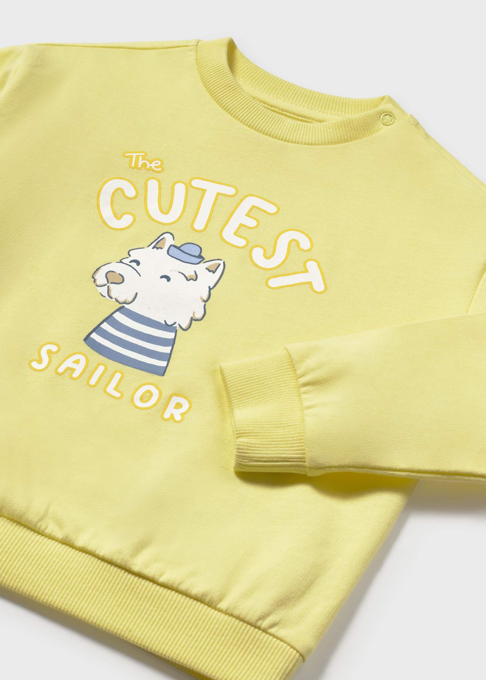 Baby print sweatshirt