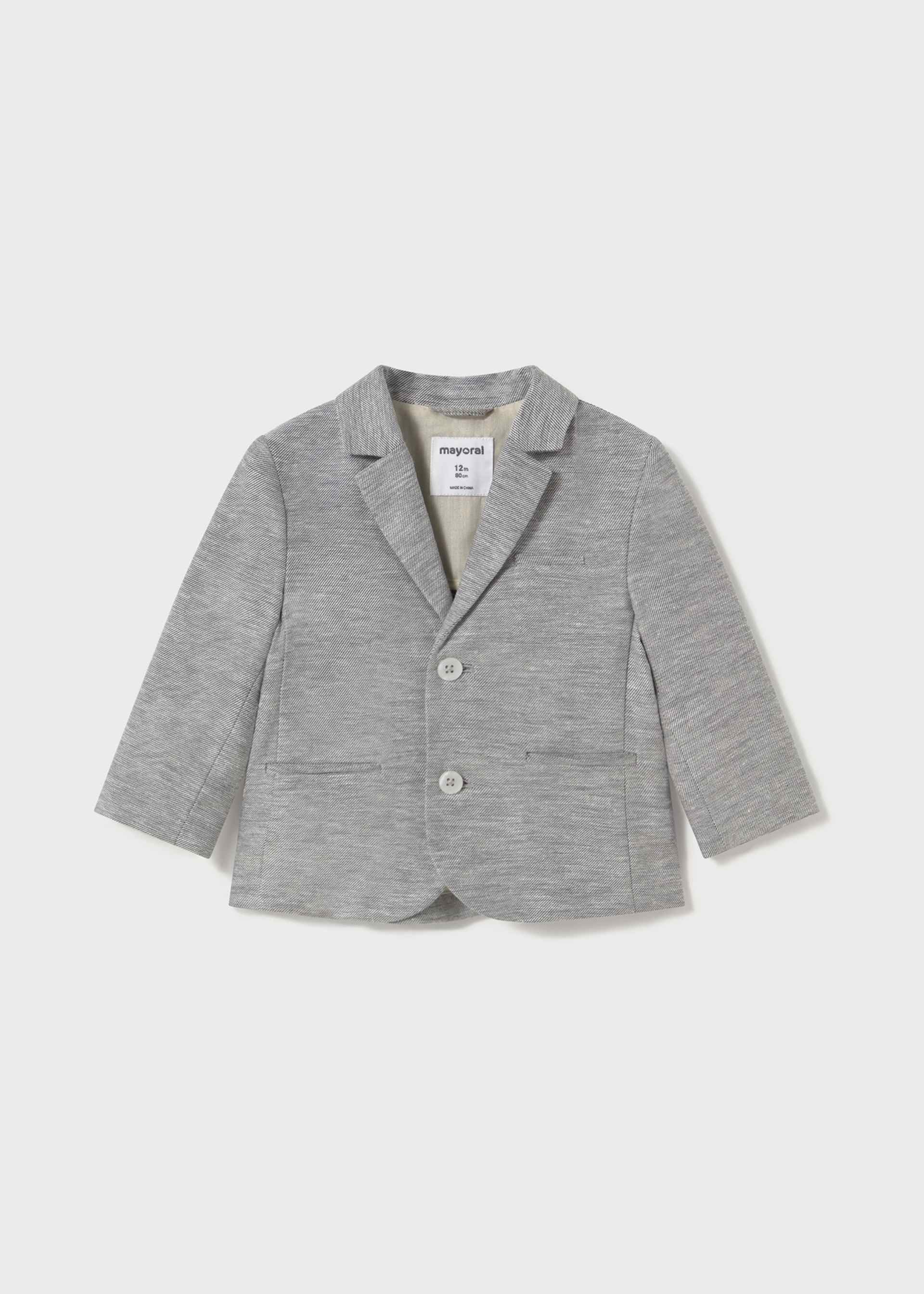 Chaqueta vestir con lino bebé