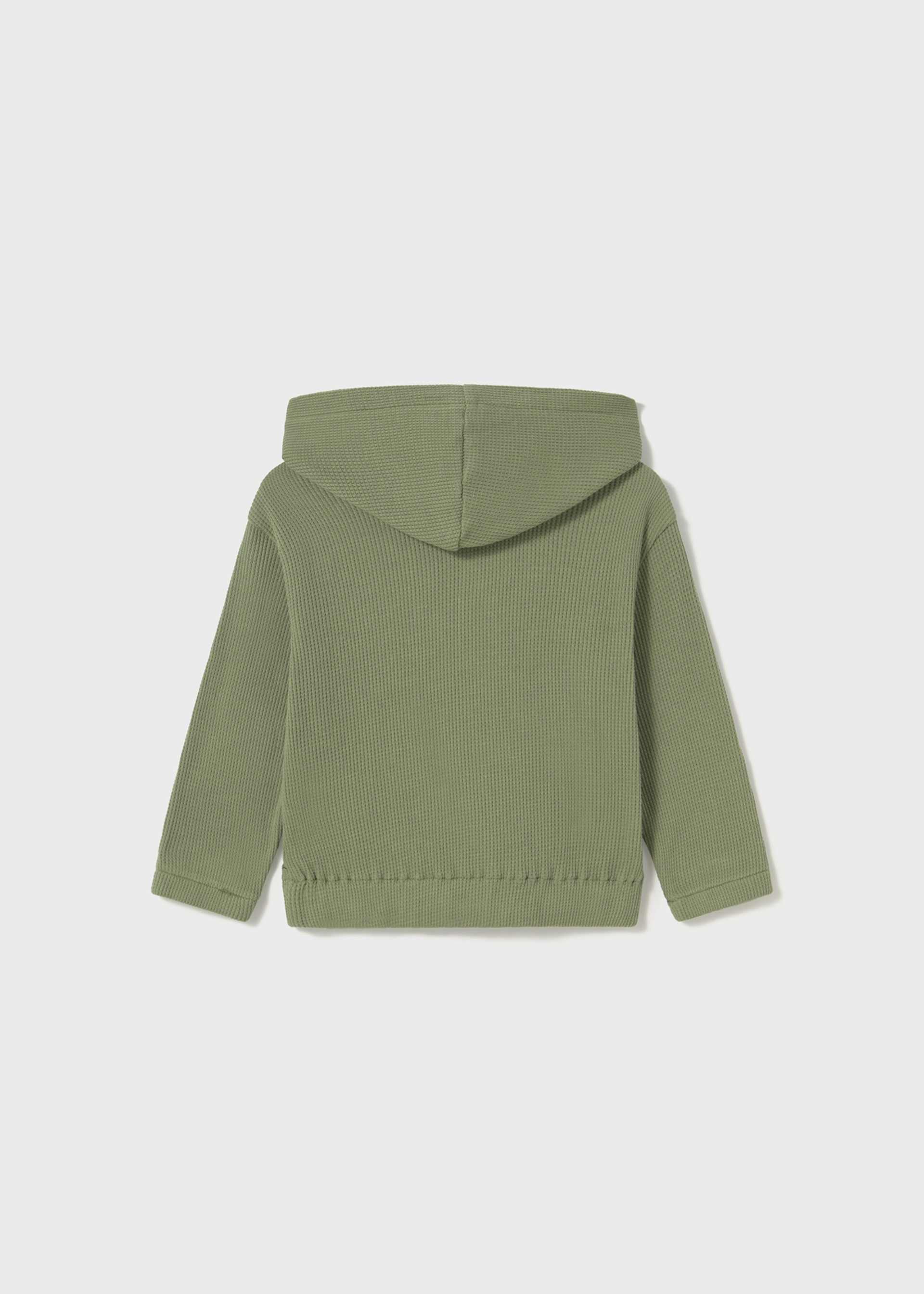 Baby structured hooded jacket