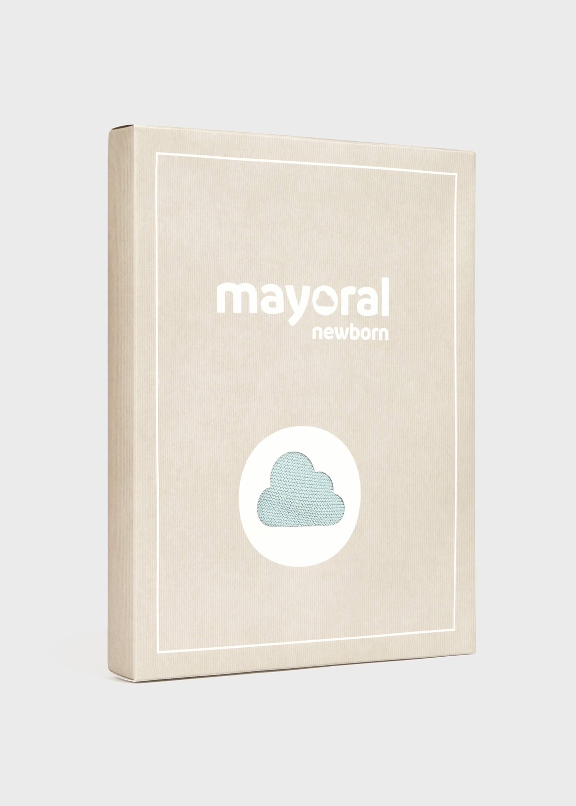 Set pantaloni cu botosei si pulover tricot nou-nascut Set pantaloni cu botosei si pulover tricot nou-nascut