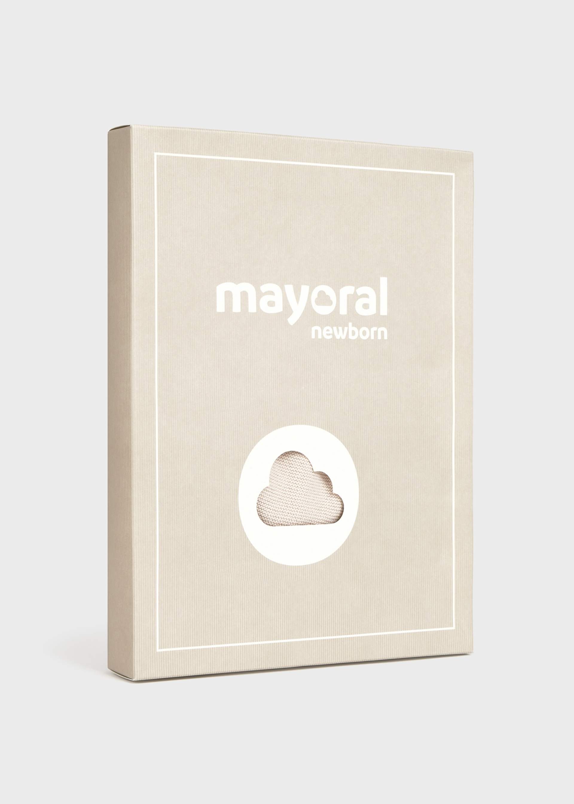 Ensemble guêtre et pull en tricot nouveau-né