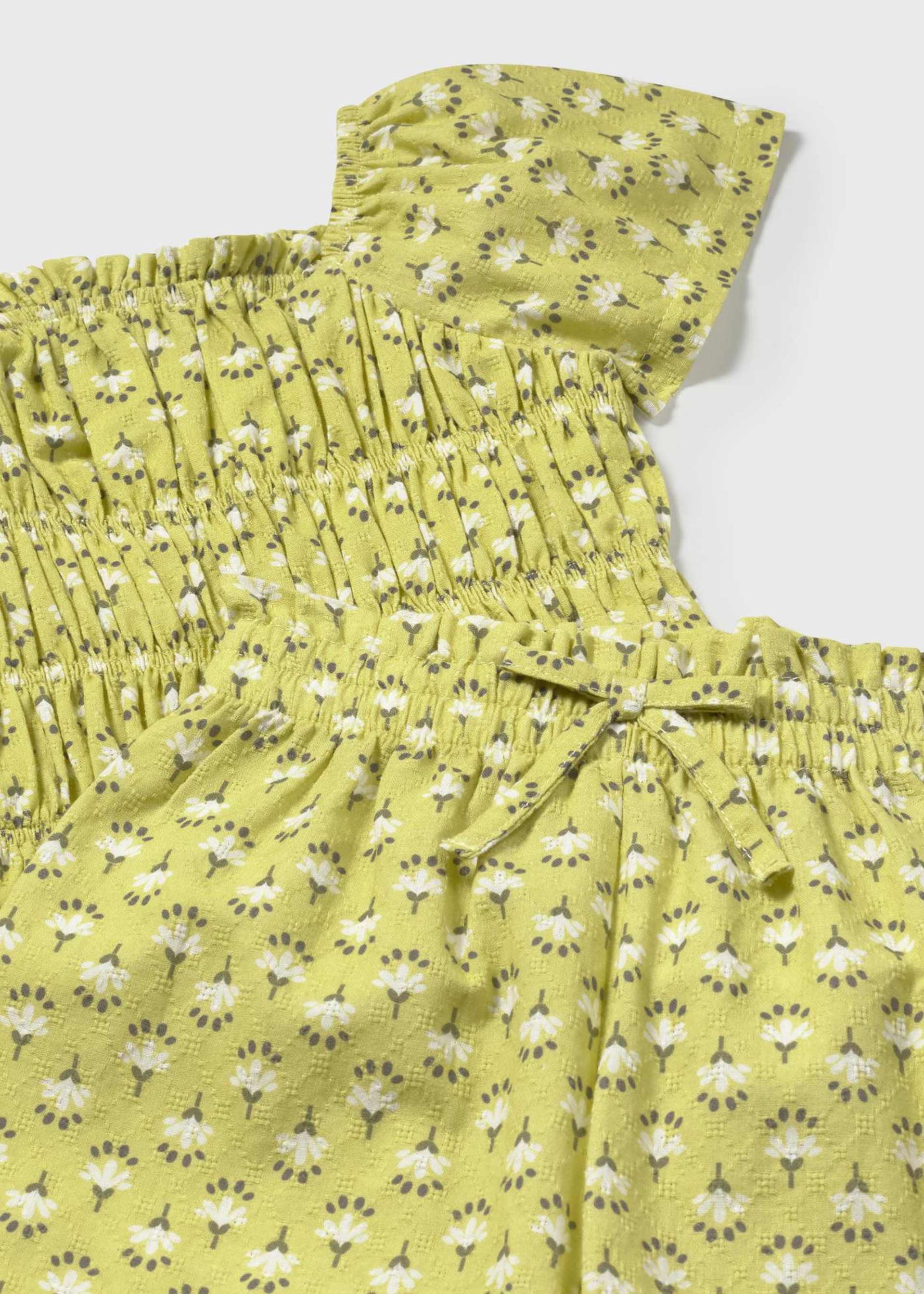 Conjunto pantalón y top nido de abeja bebé Conjunto pantalón y top nido de abeja bebé