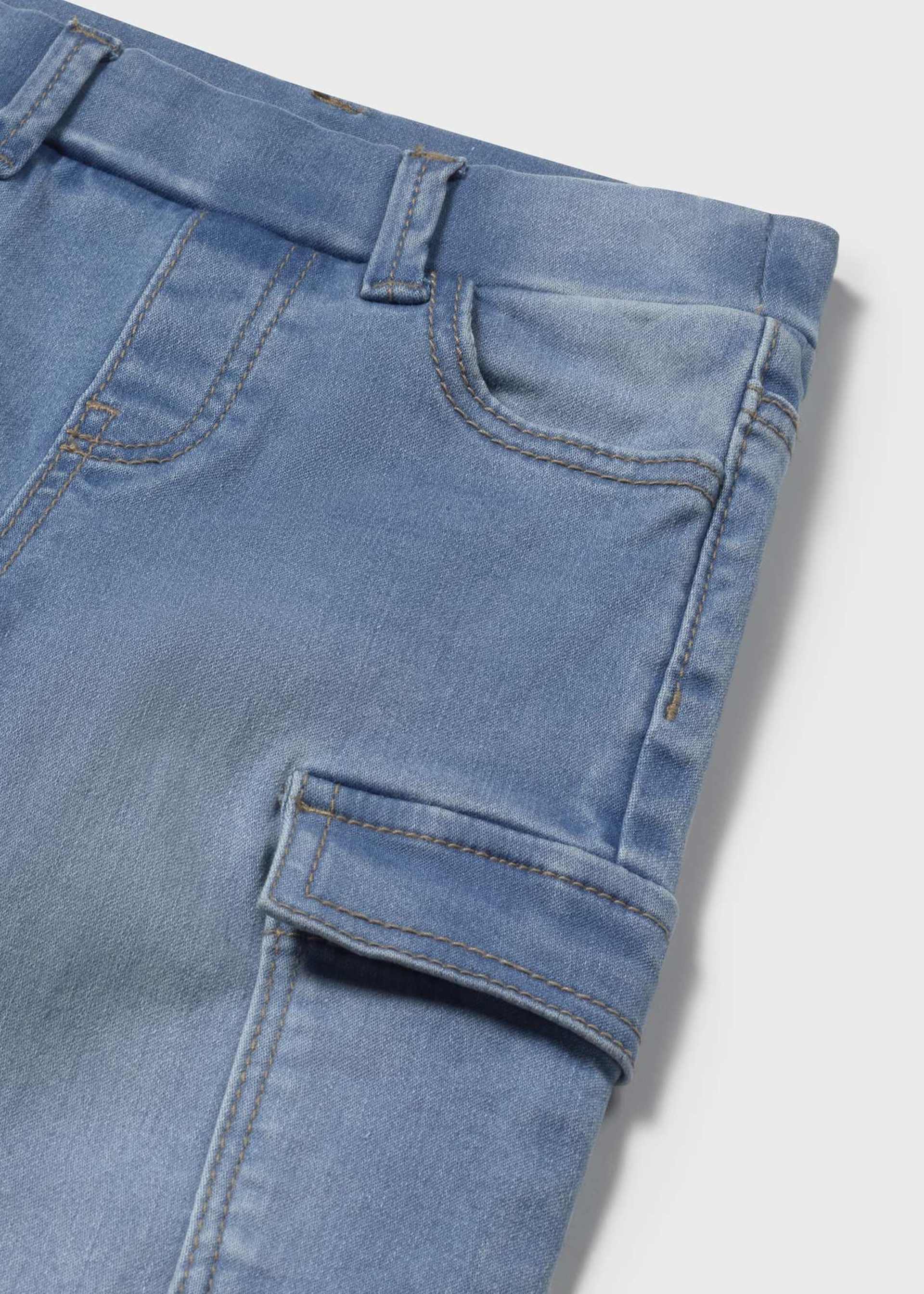 Pantalón vaquero cargo bebé