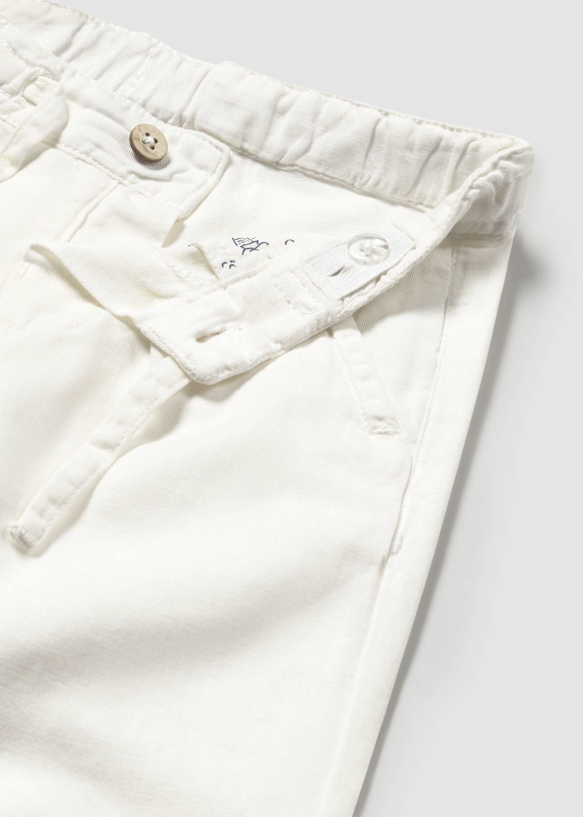 Hose weitgeschnitten mit Leinen Baby Hose weitgeschnitten mit Leinen Baby