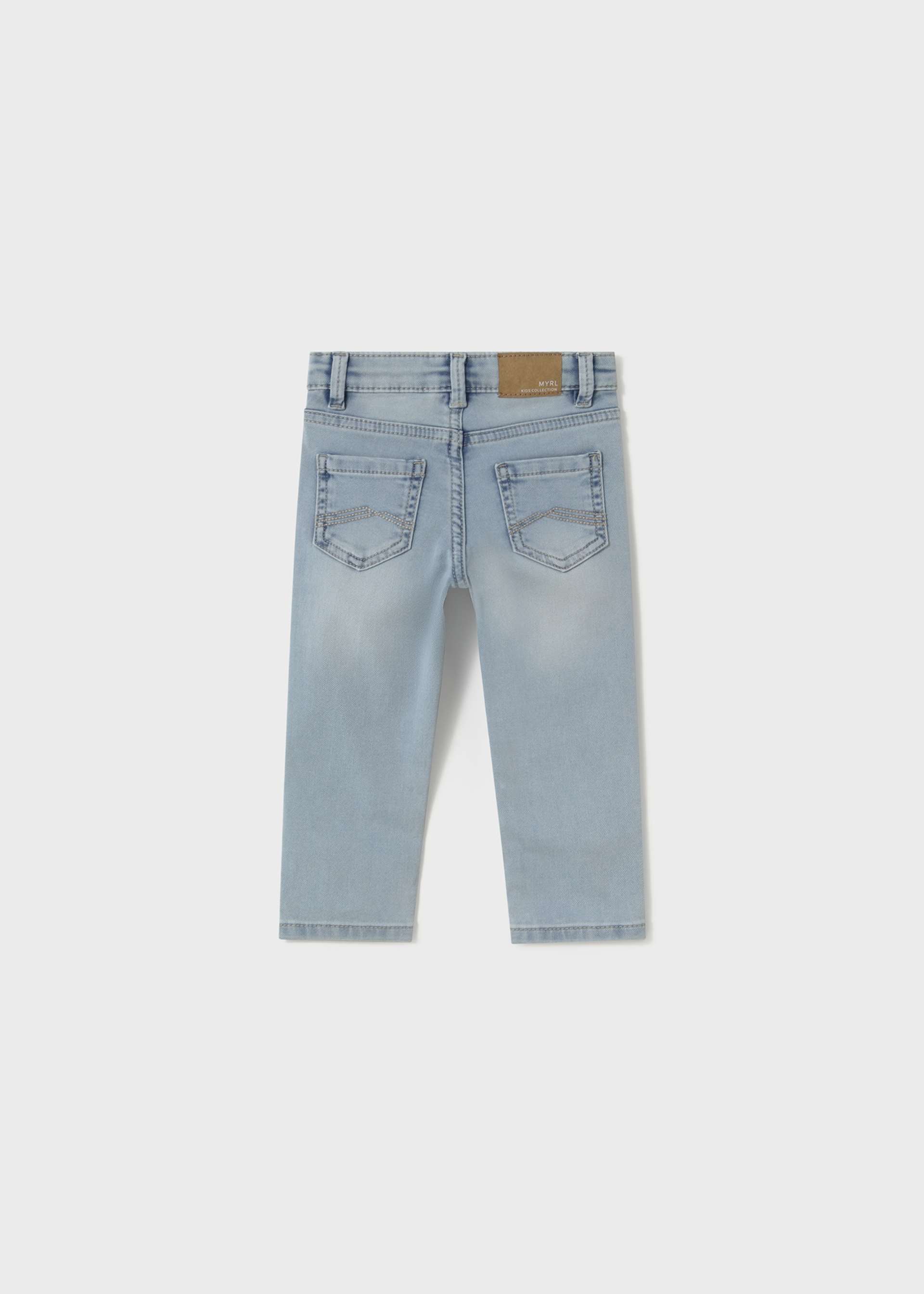 Pantalon en denim ajusté bébé Pantalon en denim ajusté bébé
