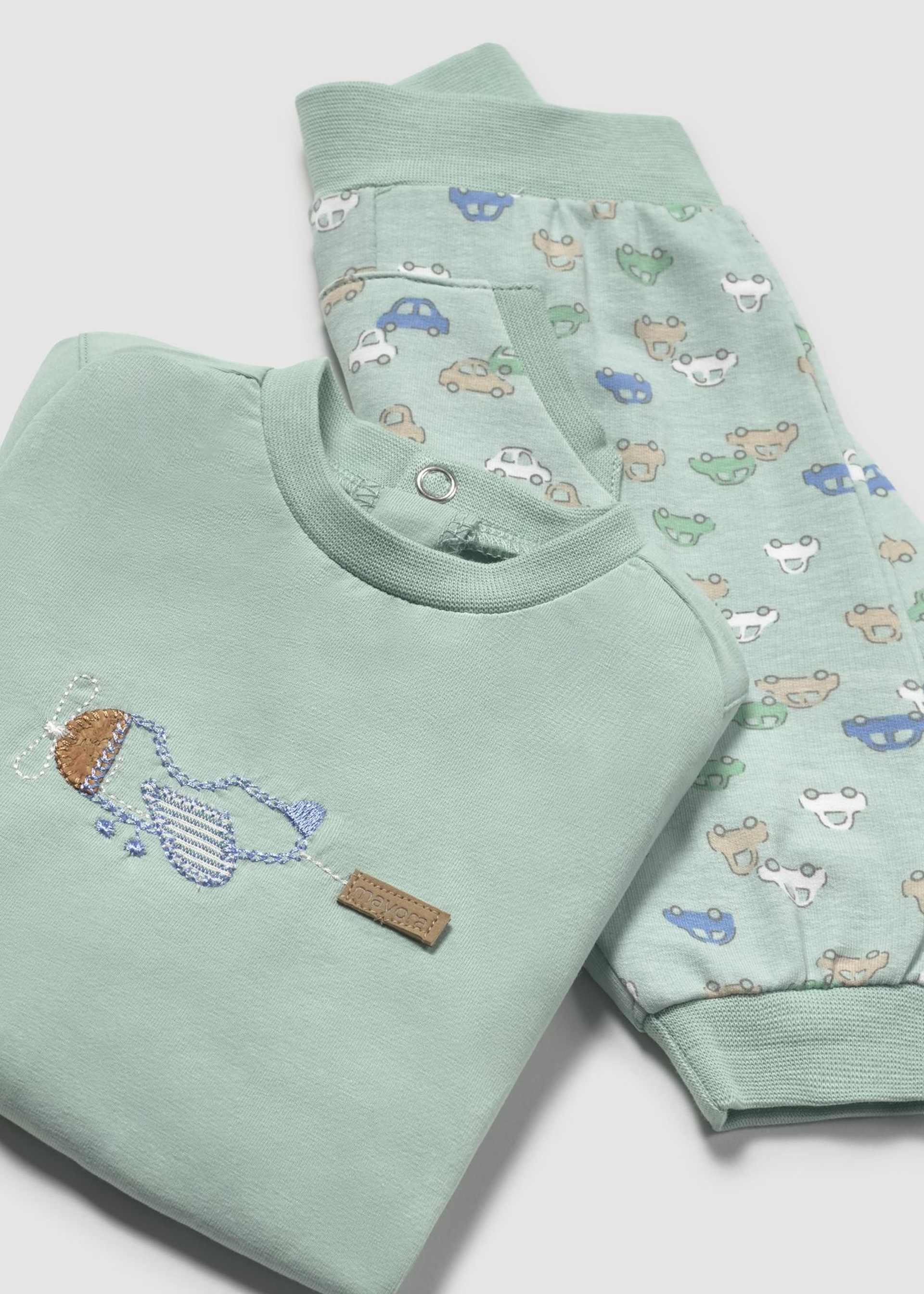 Σετ 4 τεμαχίων με παντελόνι μακρύ Νεογέννητο