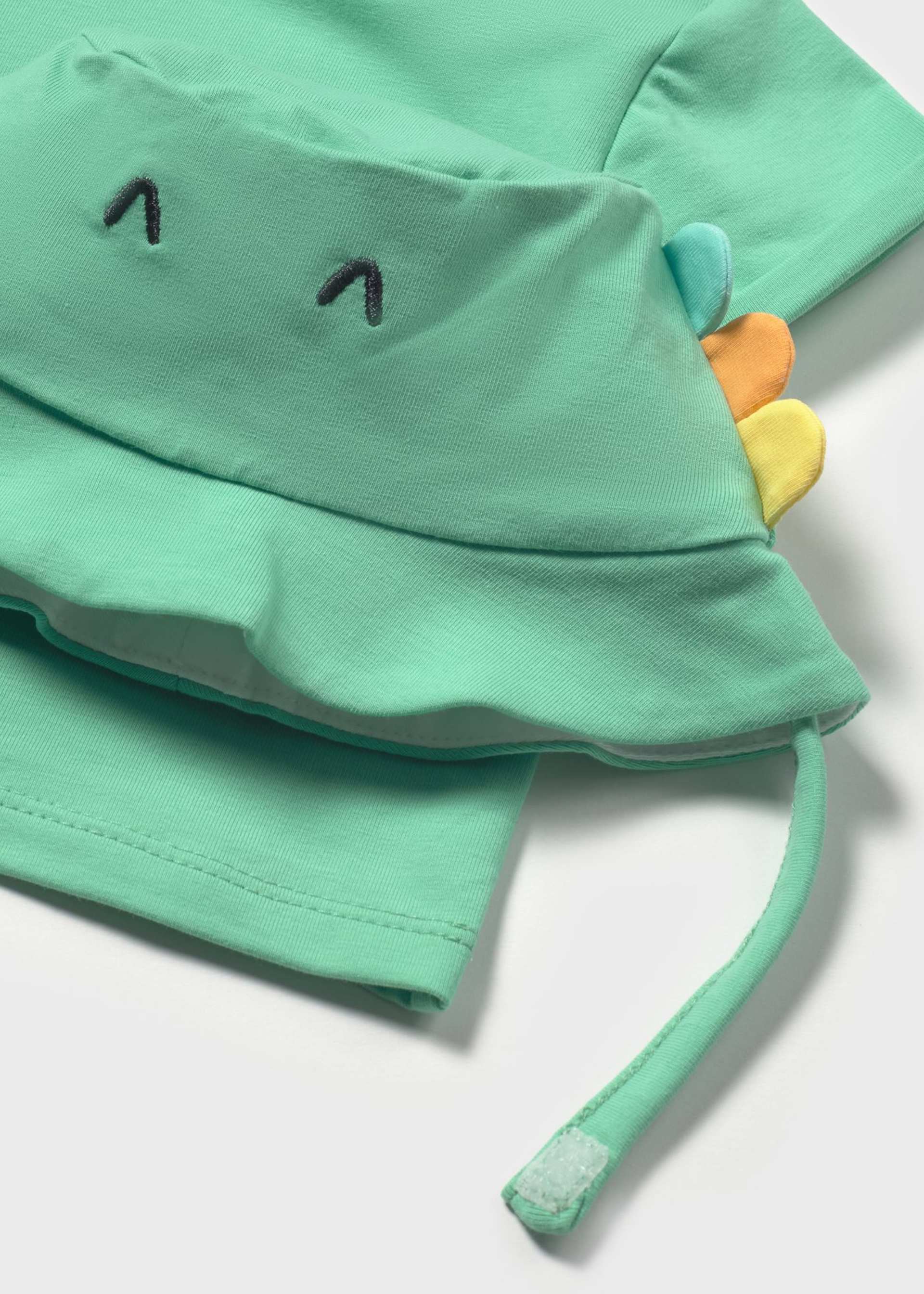 Conjunto 3 piezas peto estampado recién nacido