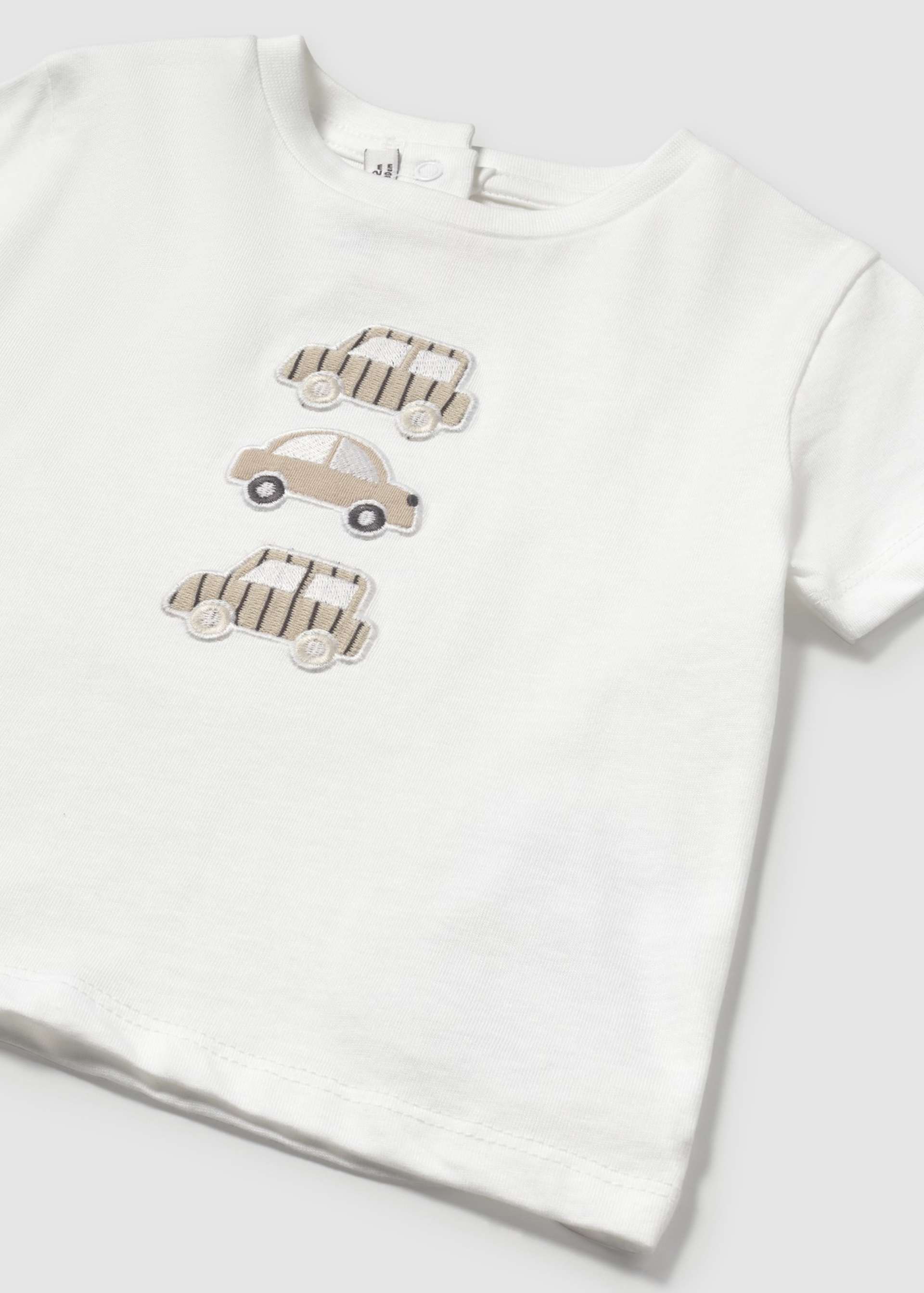 Trzyczęściowy komplet niemowlęcy z autami Trzyczęściowy komplet niemowlęcy z autami