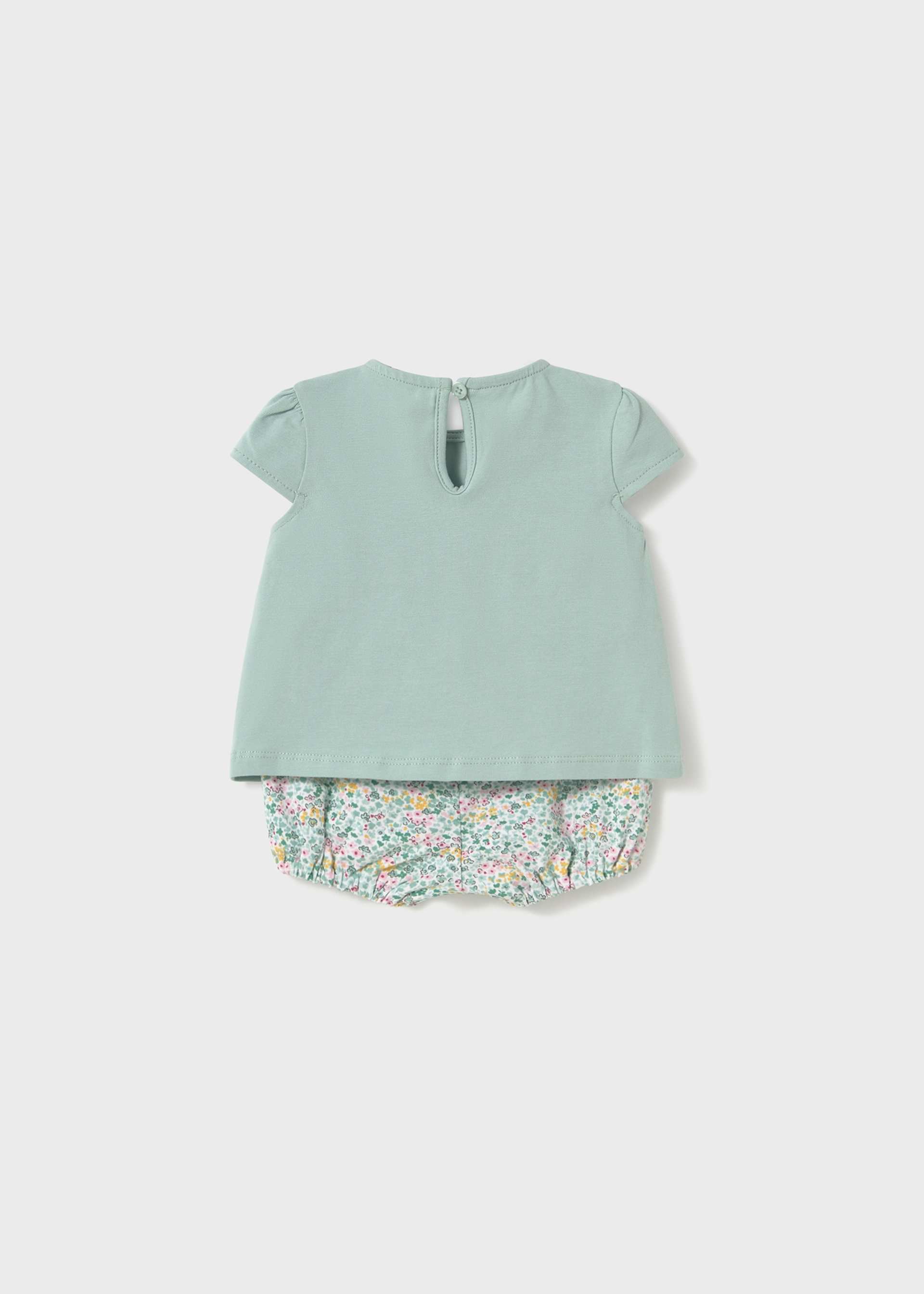 Conjunto 4 piezas estampado recién nacida Conjunto 4 piezas estampado recién nacida