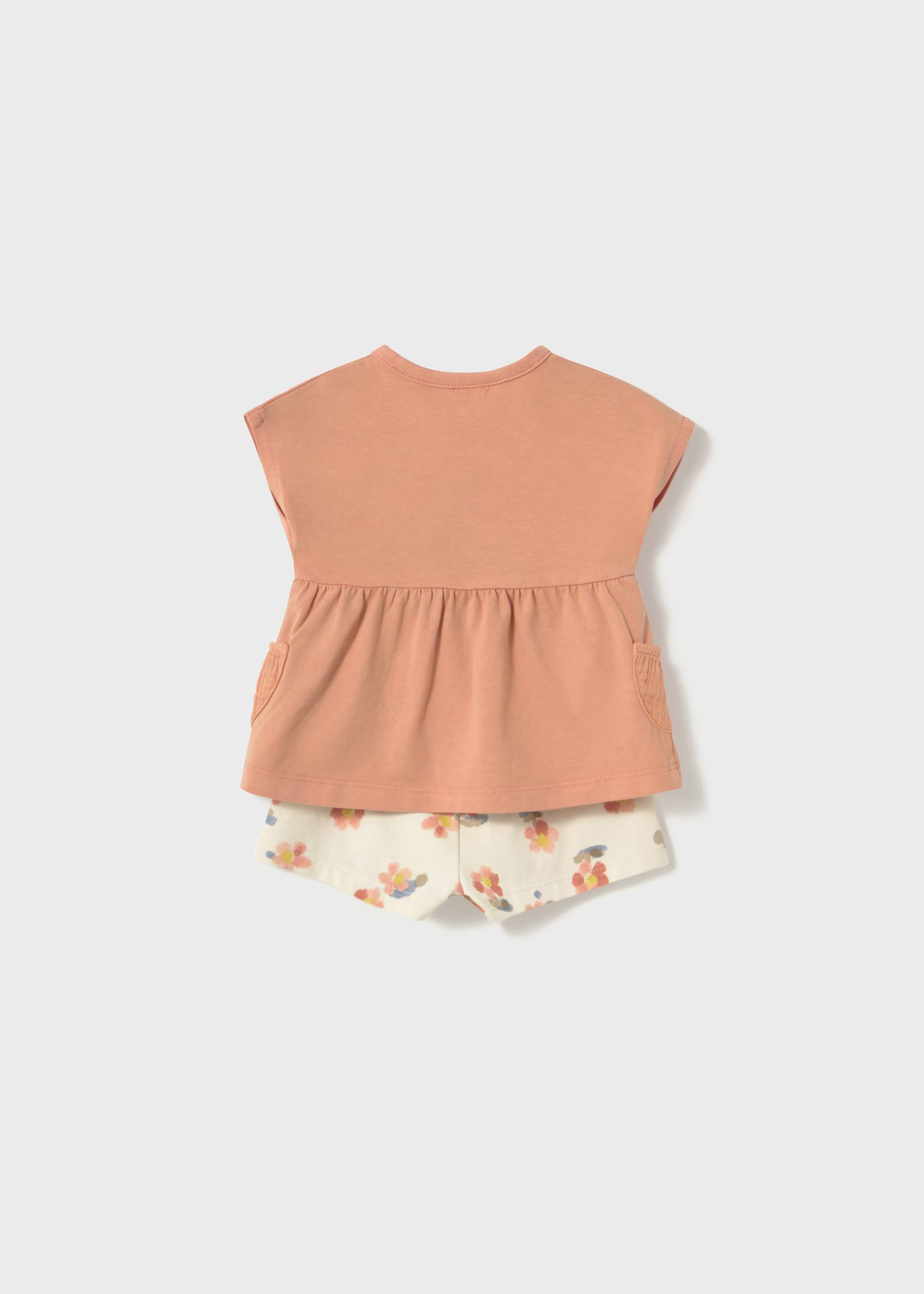 Conjunto 4 piezas estampado recién nacida Conjunto 4 piezas estampado recién nacida