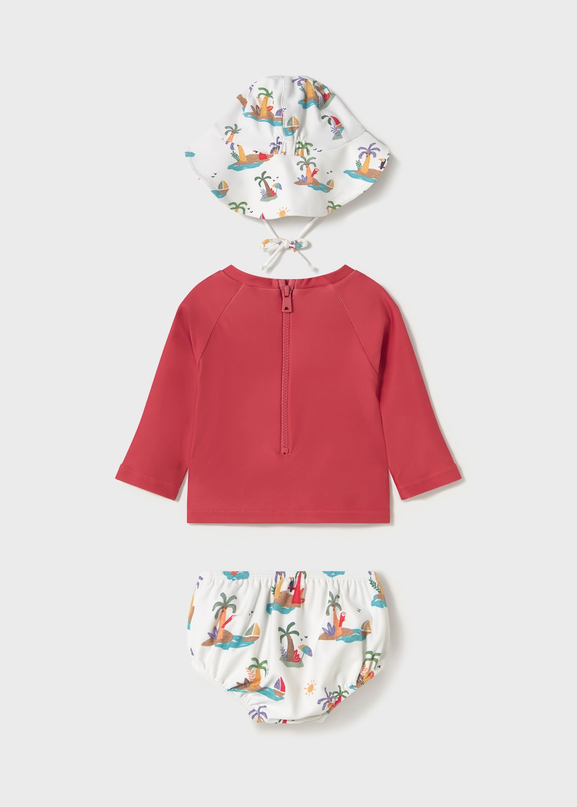 Newborn 3-Piece Swim Set with Sun Protection Newborn 3-Piece Swim Set with Sun Protection