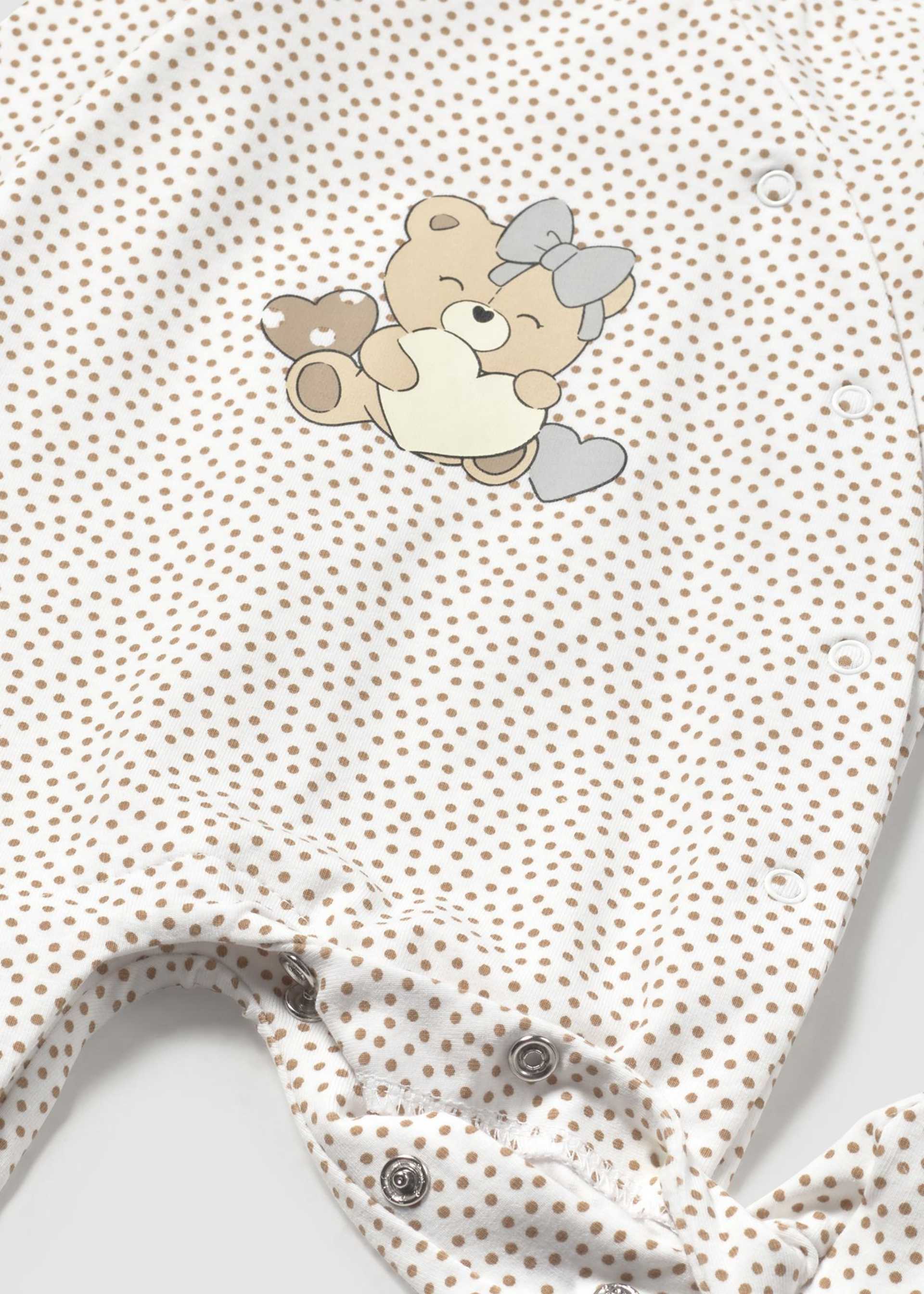 Pajacyk z misiem dla maluszka