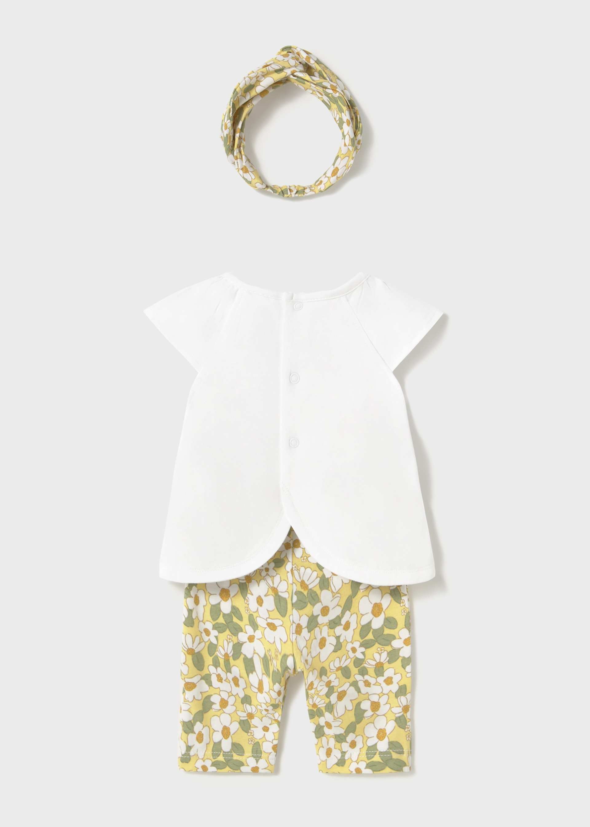 Newborn girl 3 piece set with headband