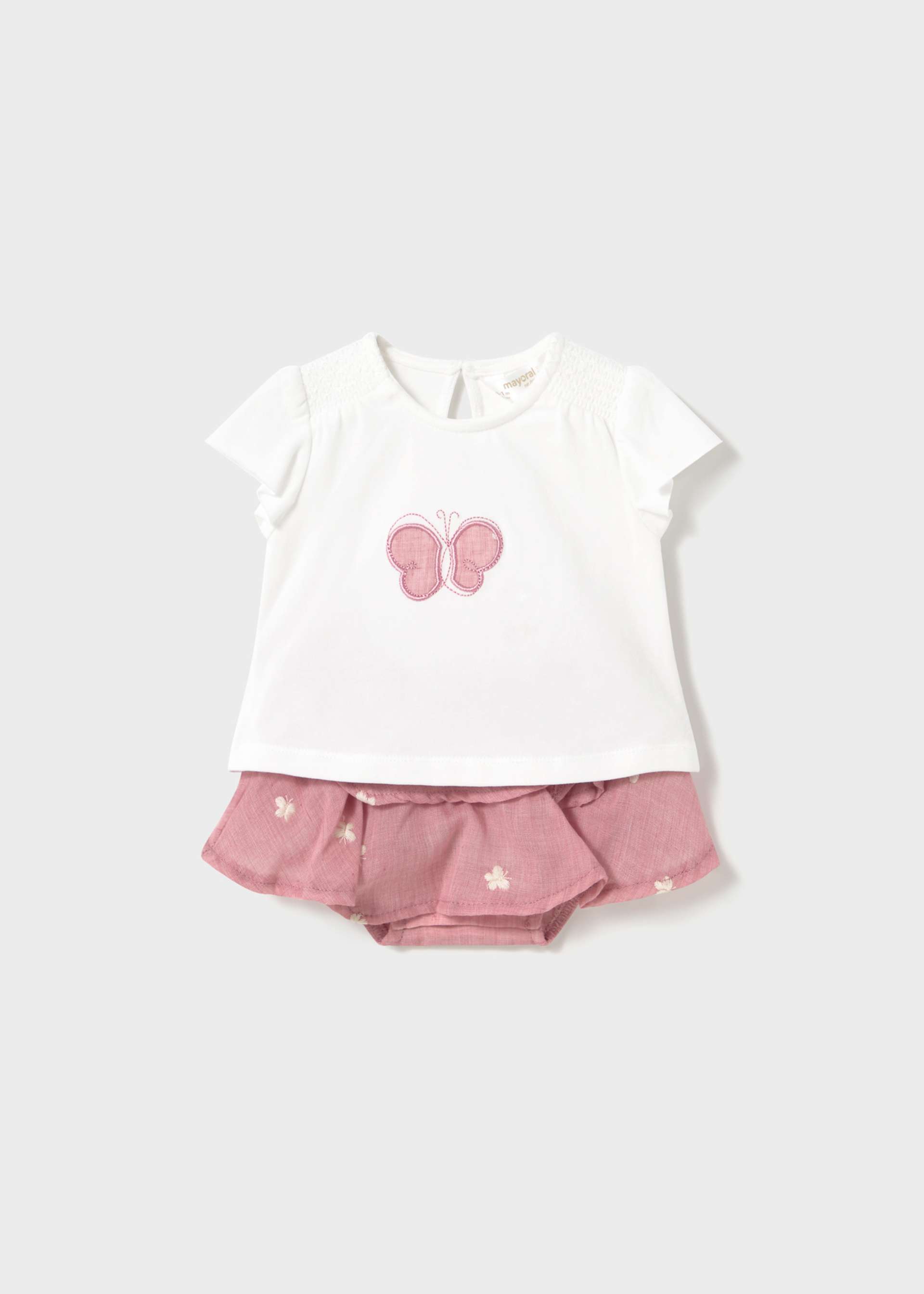 Newborn Skirt and T-Shirt Set
