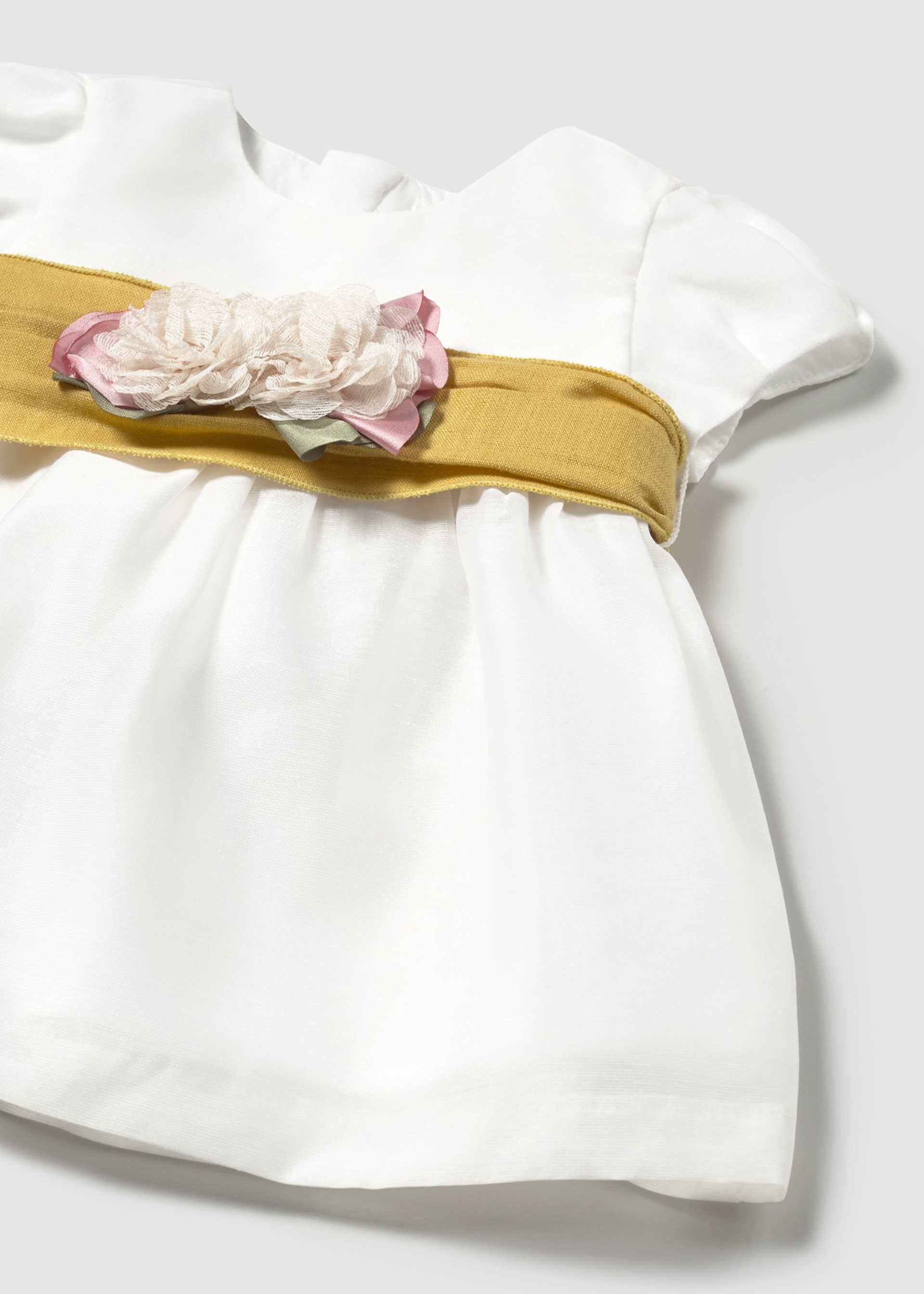 Vestito con copri pannolino fusciacca neonata