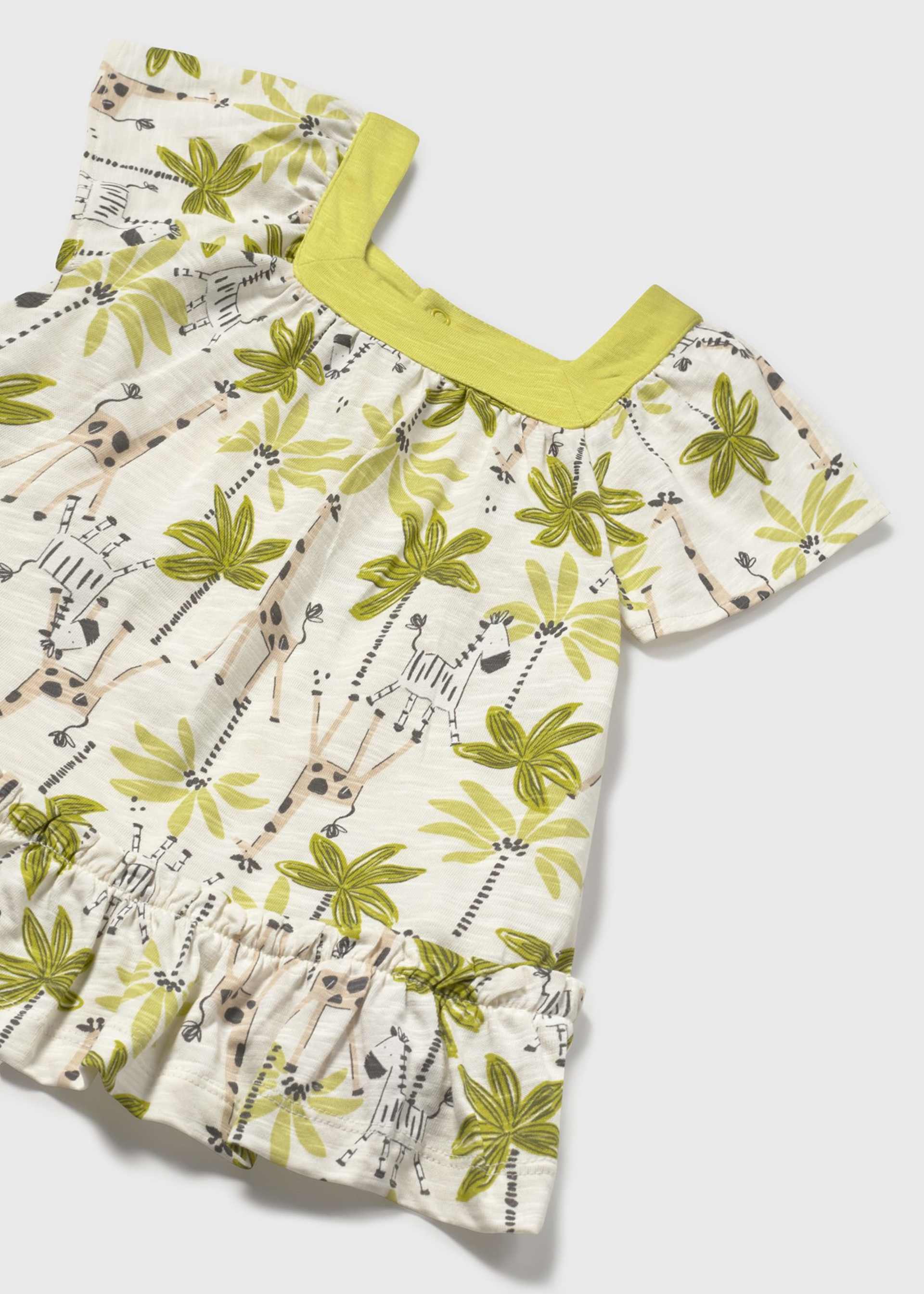 Robe avec bloomer imprimé bébé Robe avec bloomer imprimé bébé