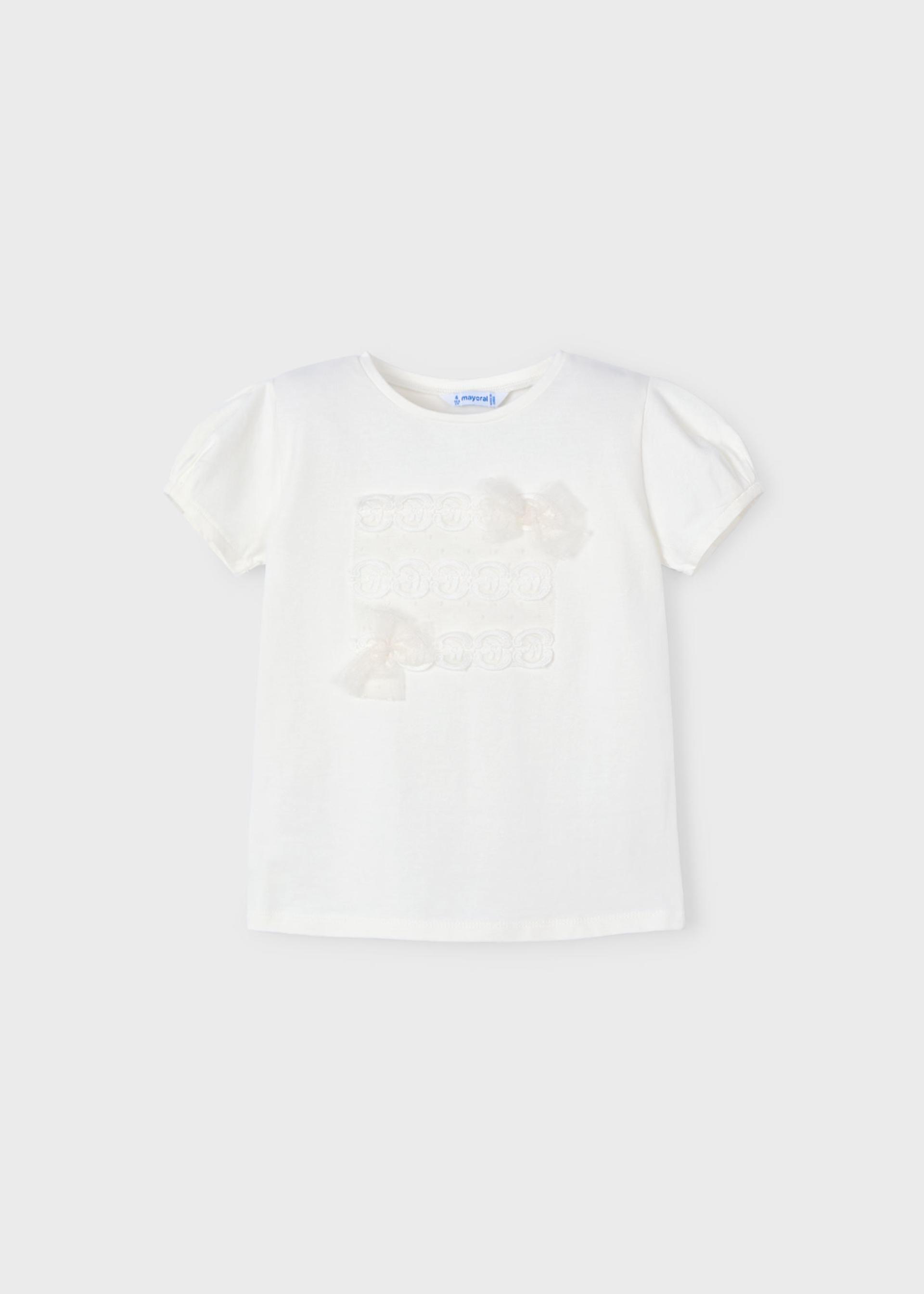 Camiseta lazos plumeti niña Camiseta lazos plumeti niña