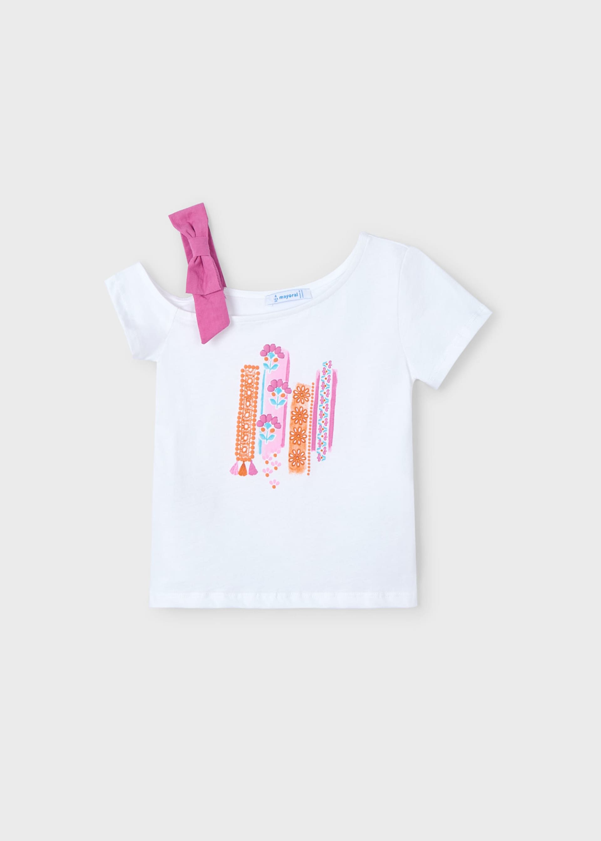 Girl Asymmetrical T-Shirt