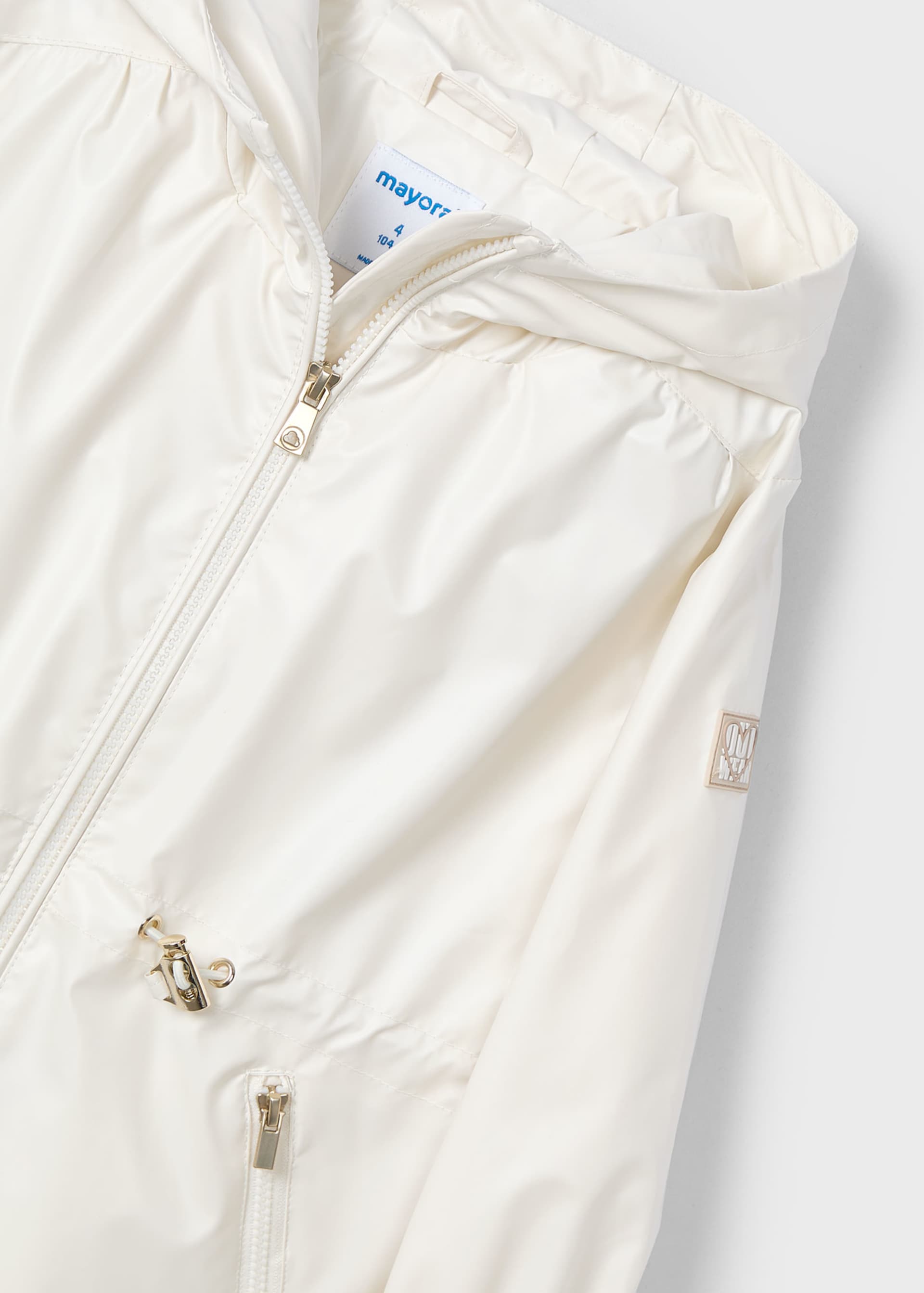 Girl hooded windbreaker