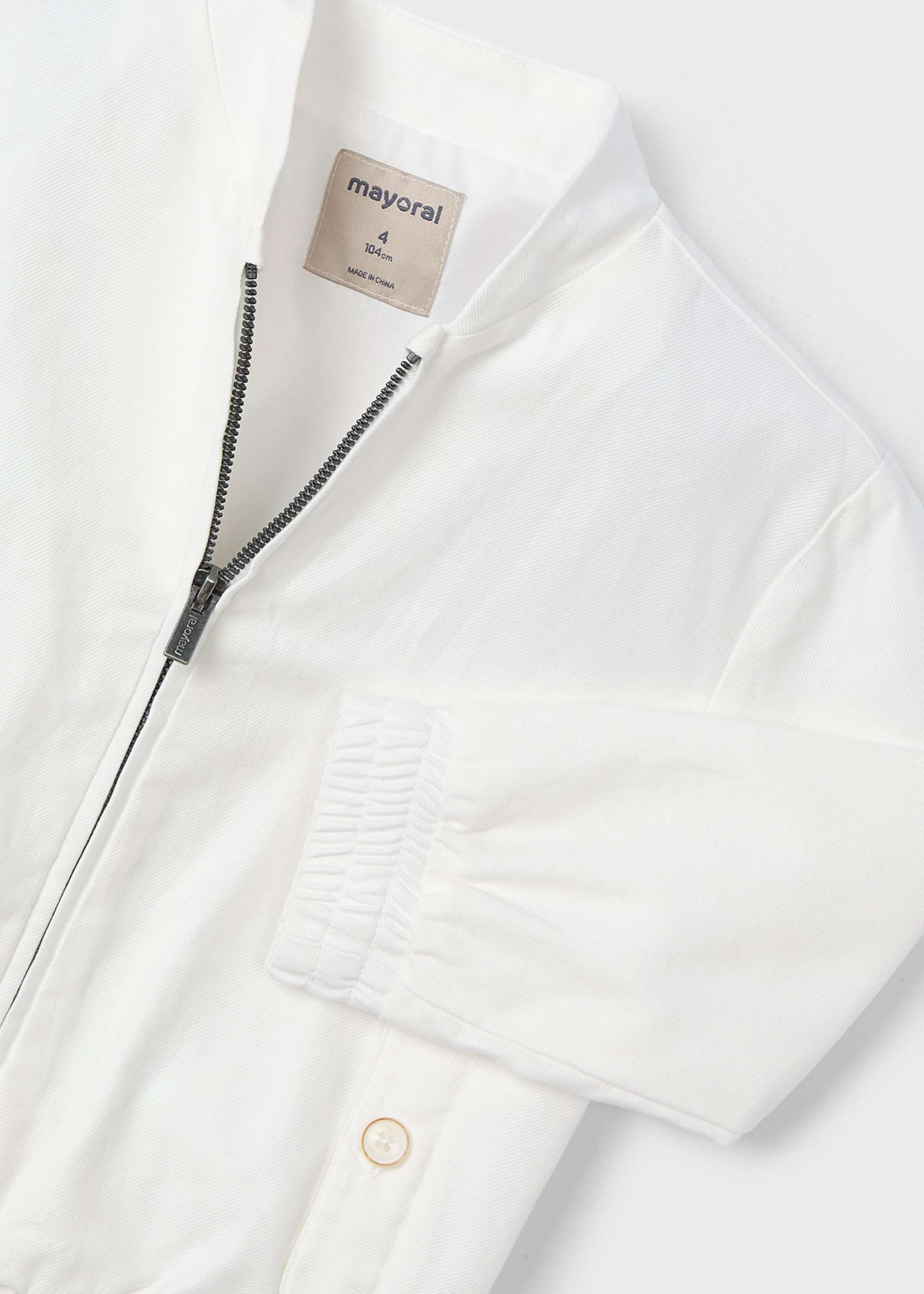 Cazadora vestir con lino niño Cazadora vestir con lino niño