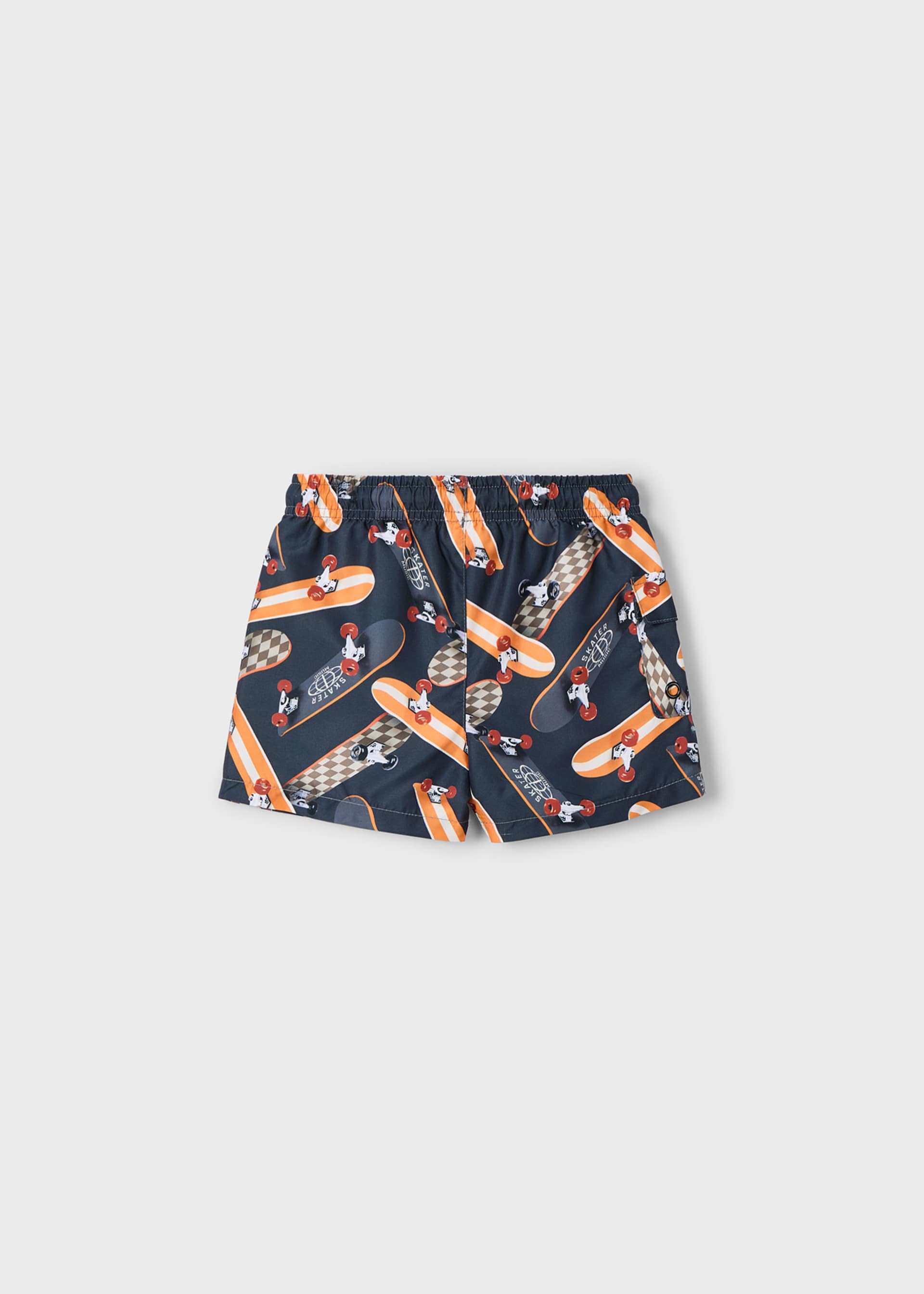 Boy Printed Swim Trunks