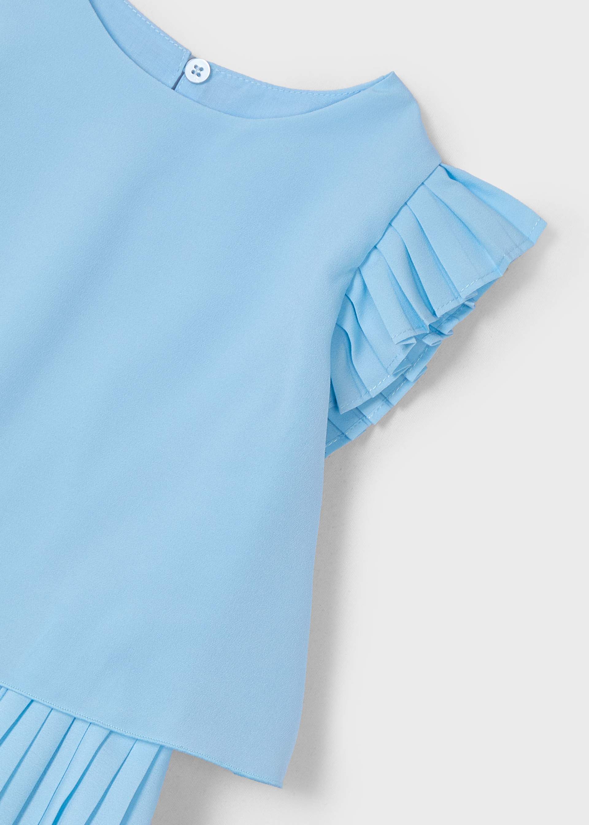 Tuta plissettata bambina