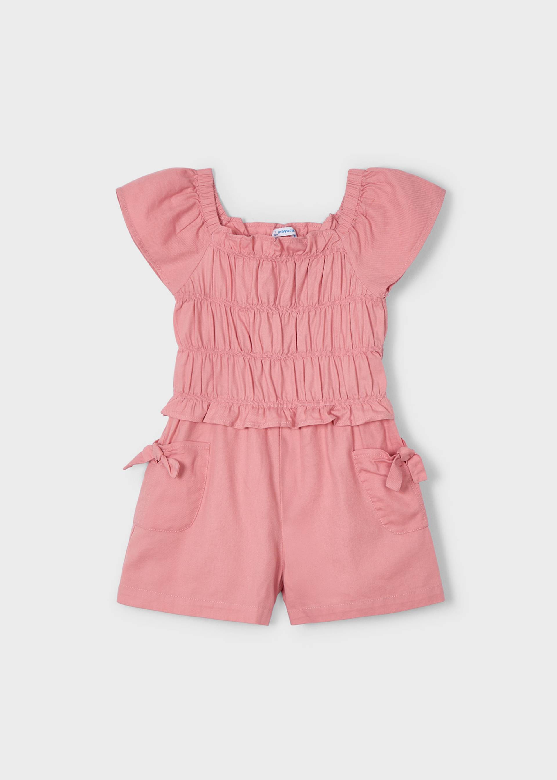 Girl ruched playsuit Girl ruched playsuit