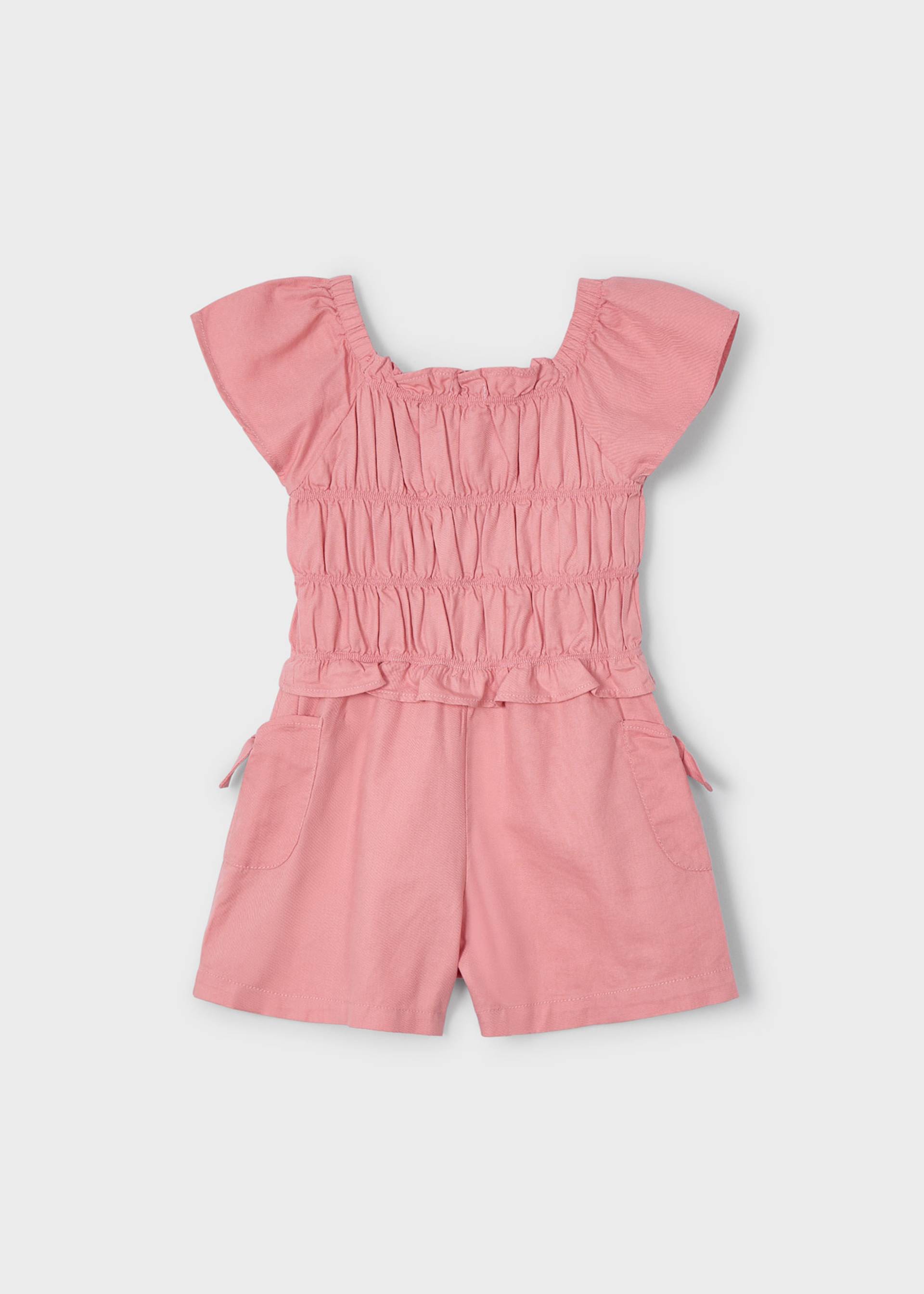 Girl ruched playsuit Girl ruched playsuit
