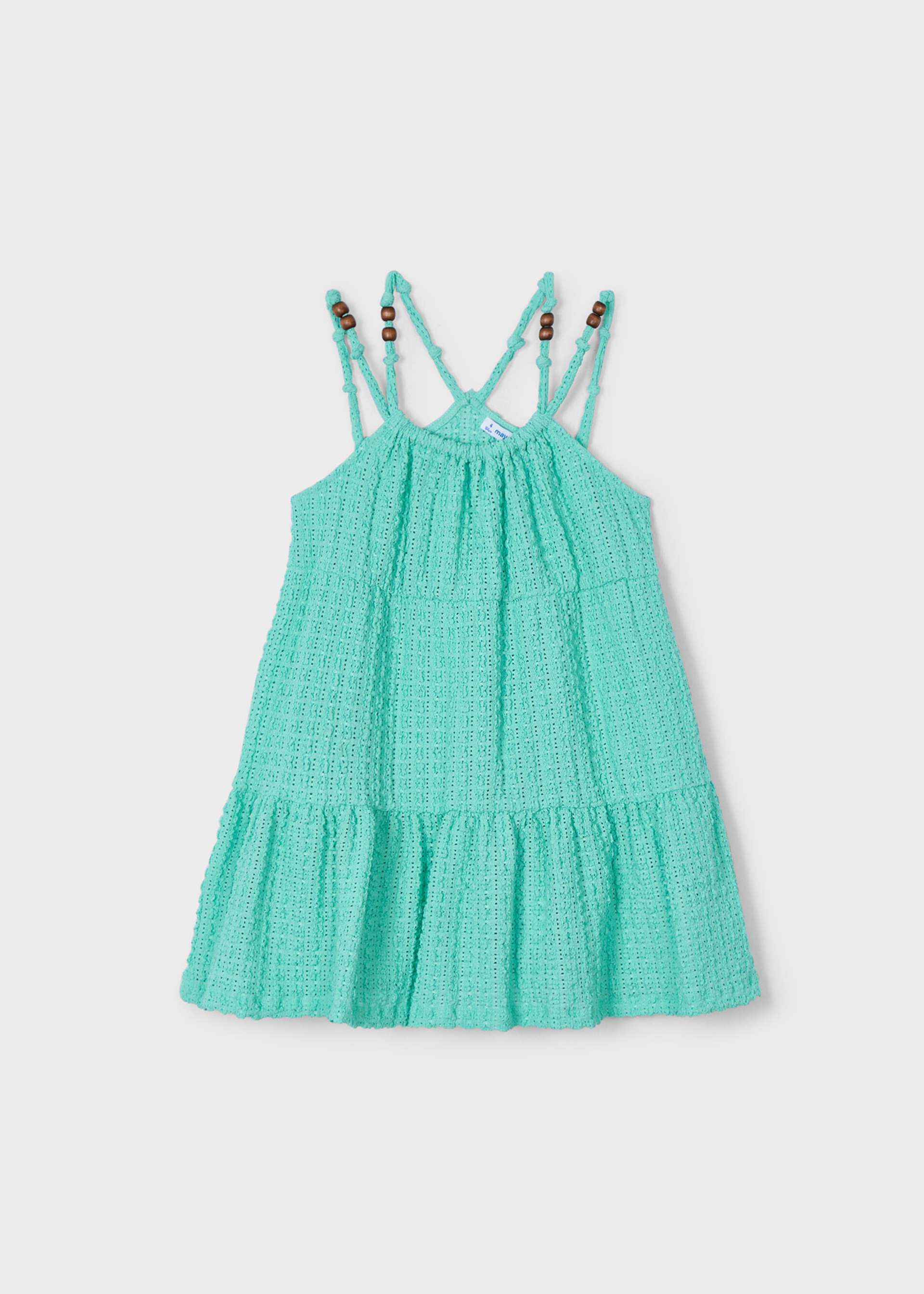 Vestito traforato bambina