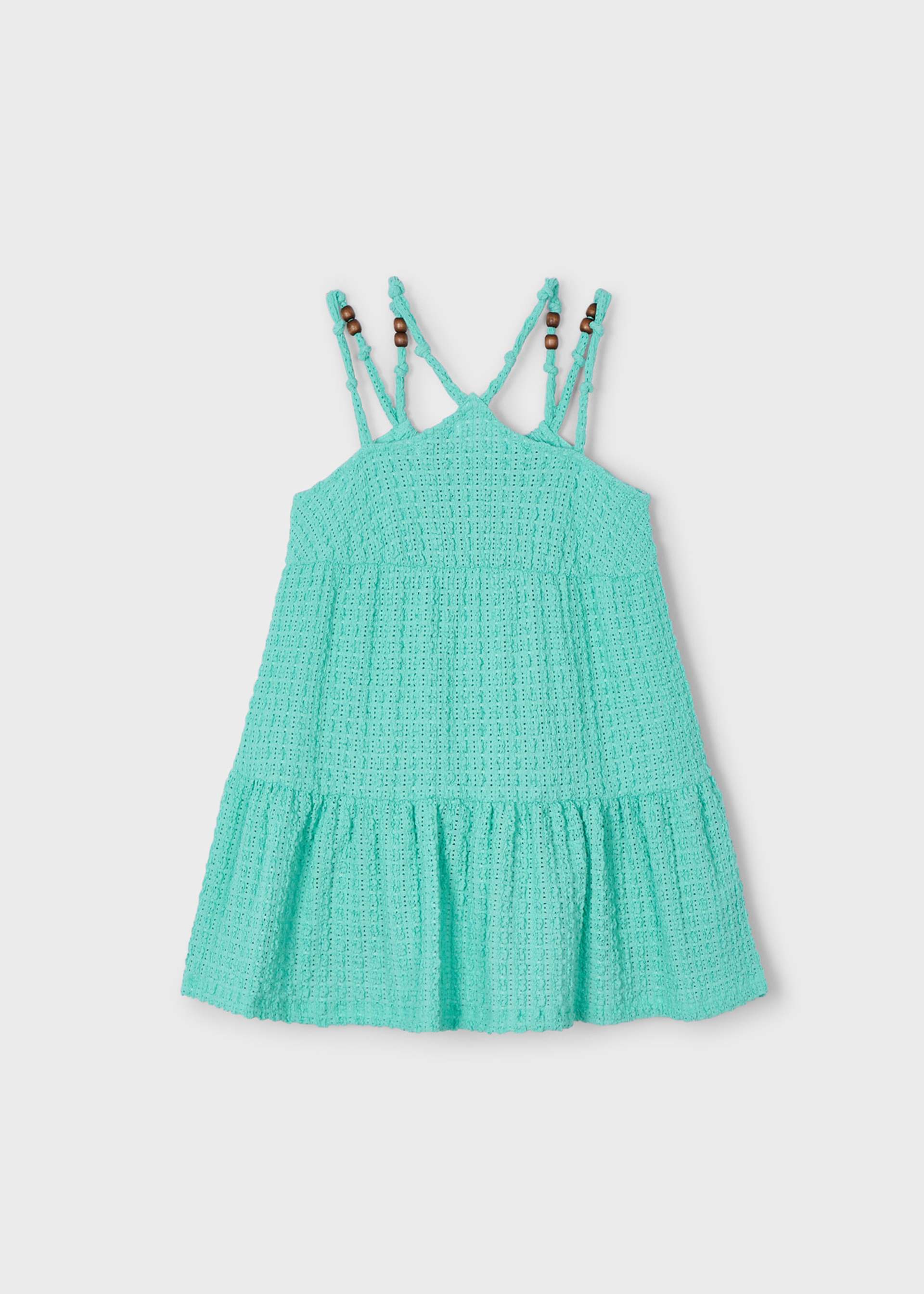 Vestito traforato bambina