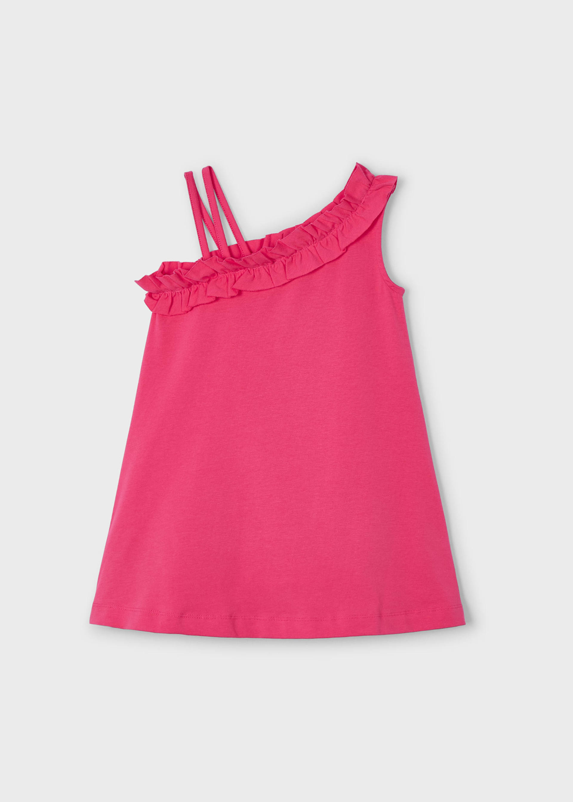 Vestido asimétrico casual niña Vestido asimétrico casual niña