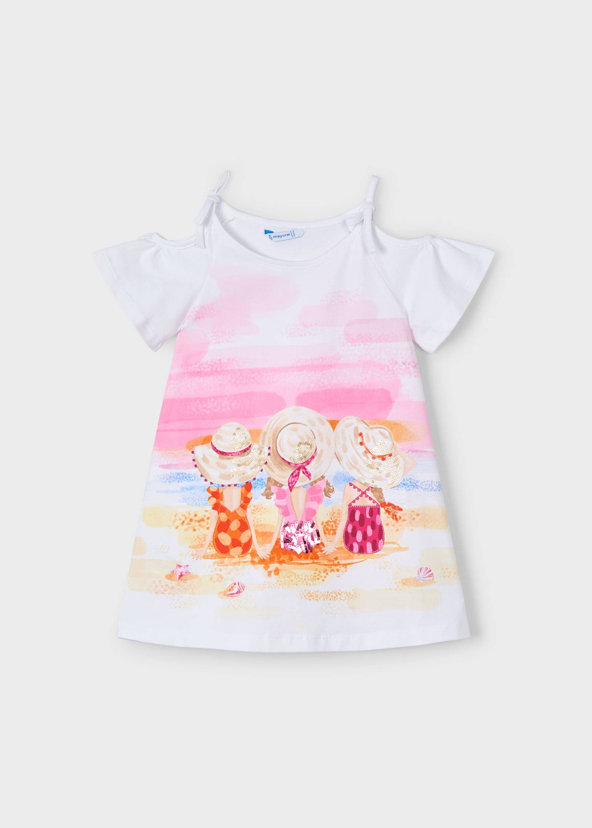 Vestido casual niña