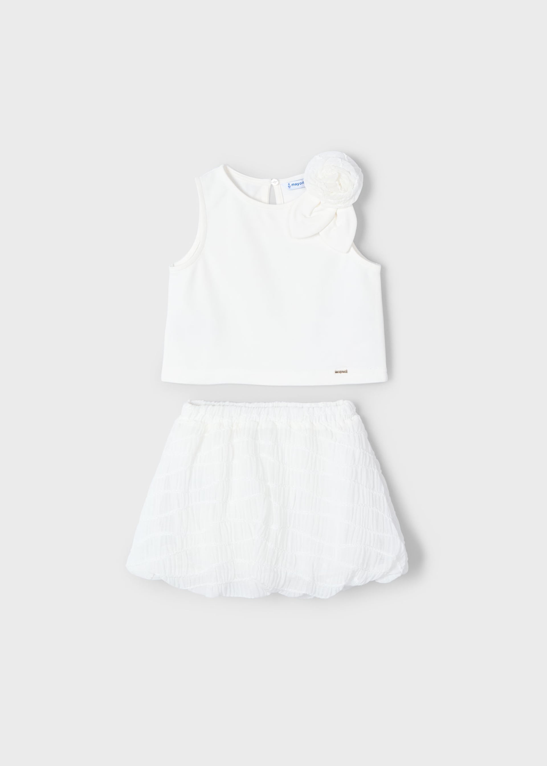 Girl top and balloon skirt set Girl top and balloon skirt set