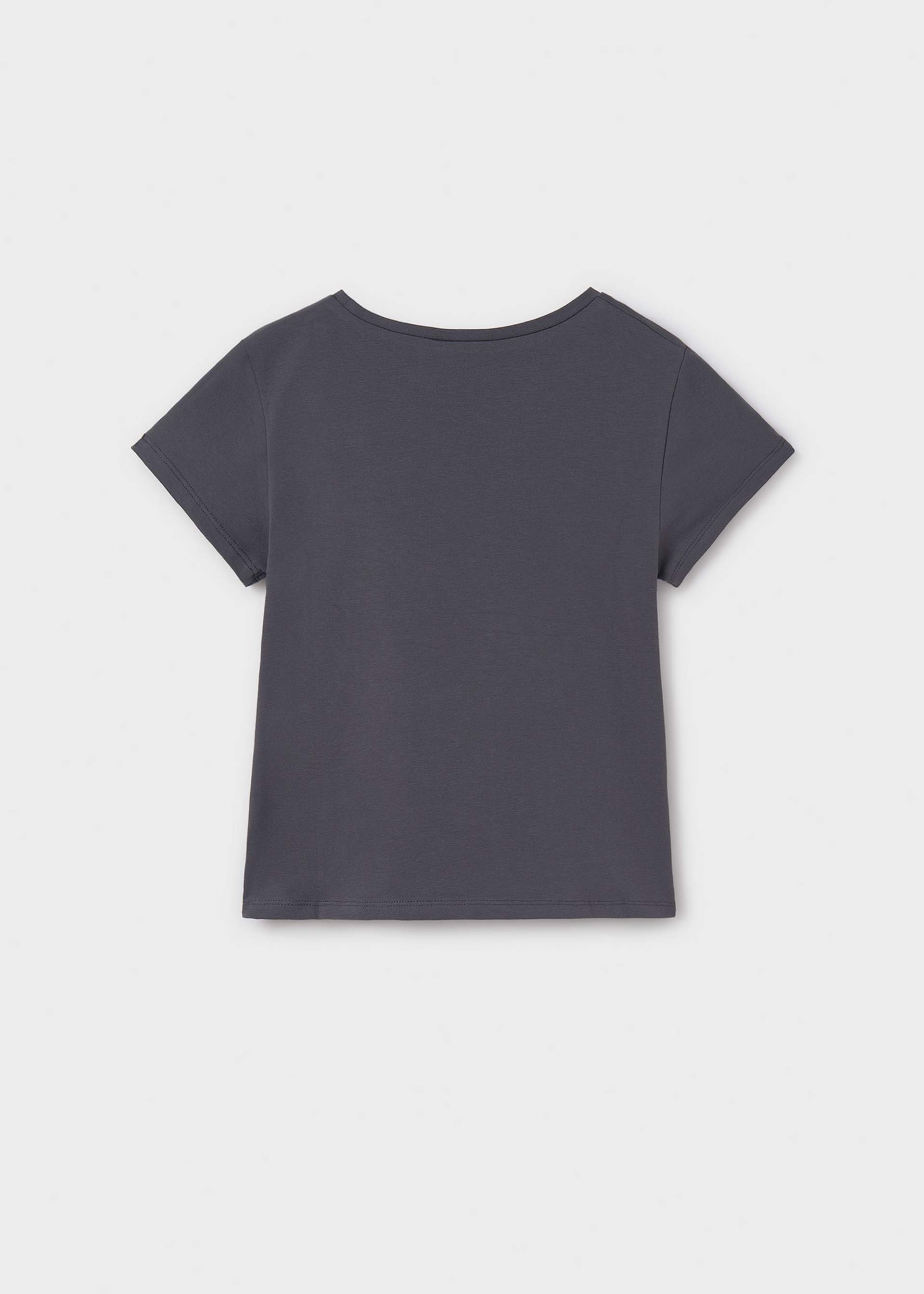 Camiseta bordado flor chica Camiseta bordado flor chica