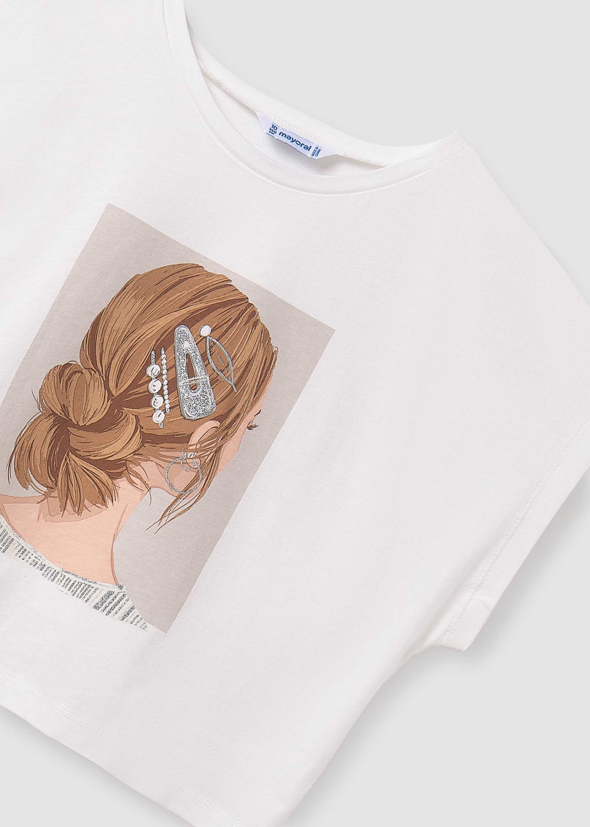 Camiseta con pinza chica