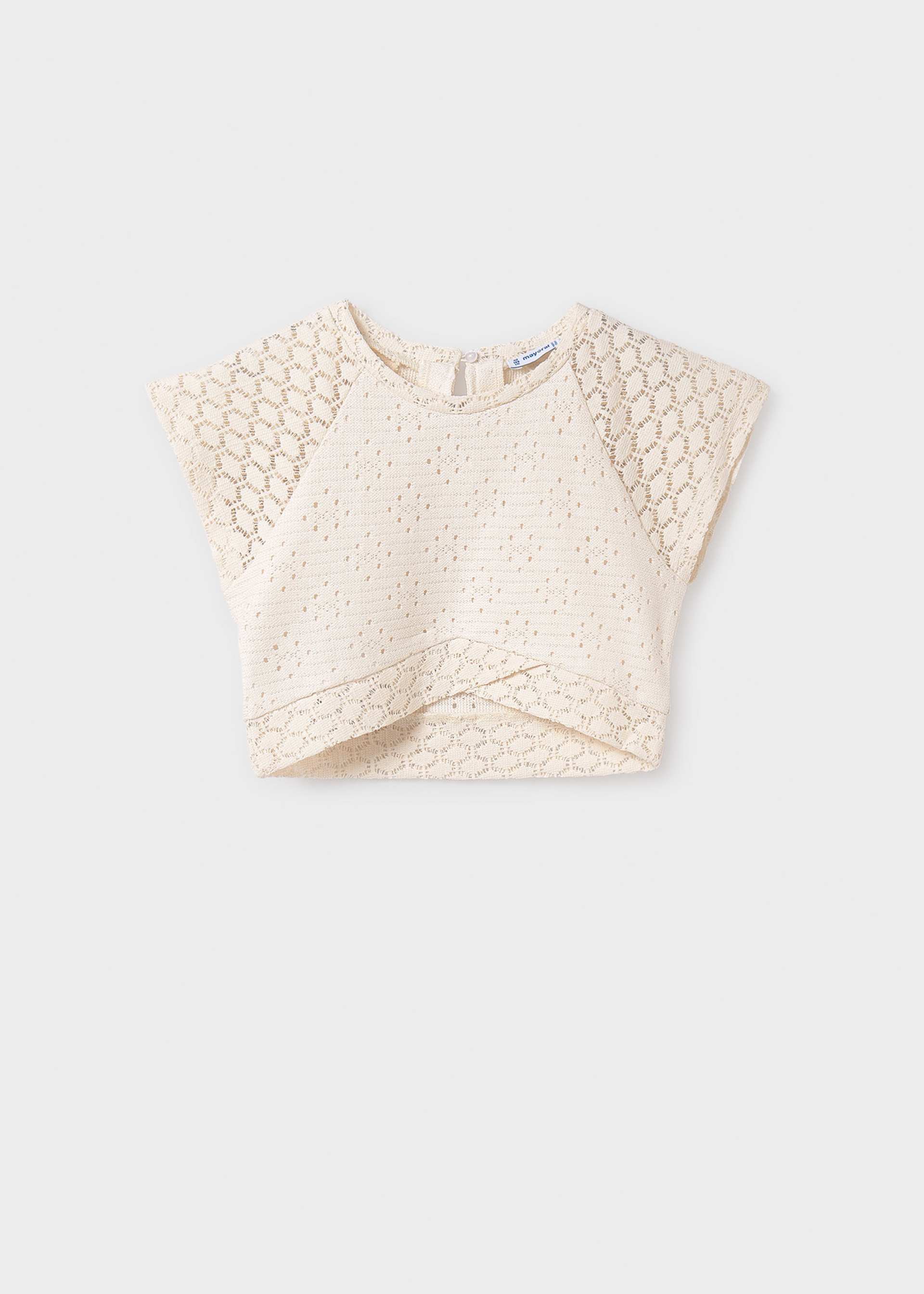 Girl openwork top