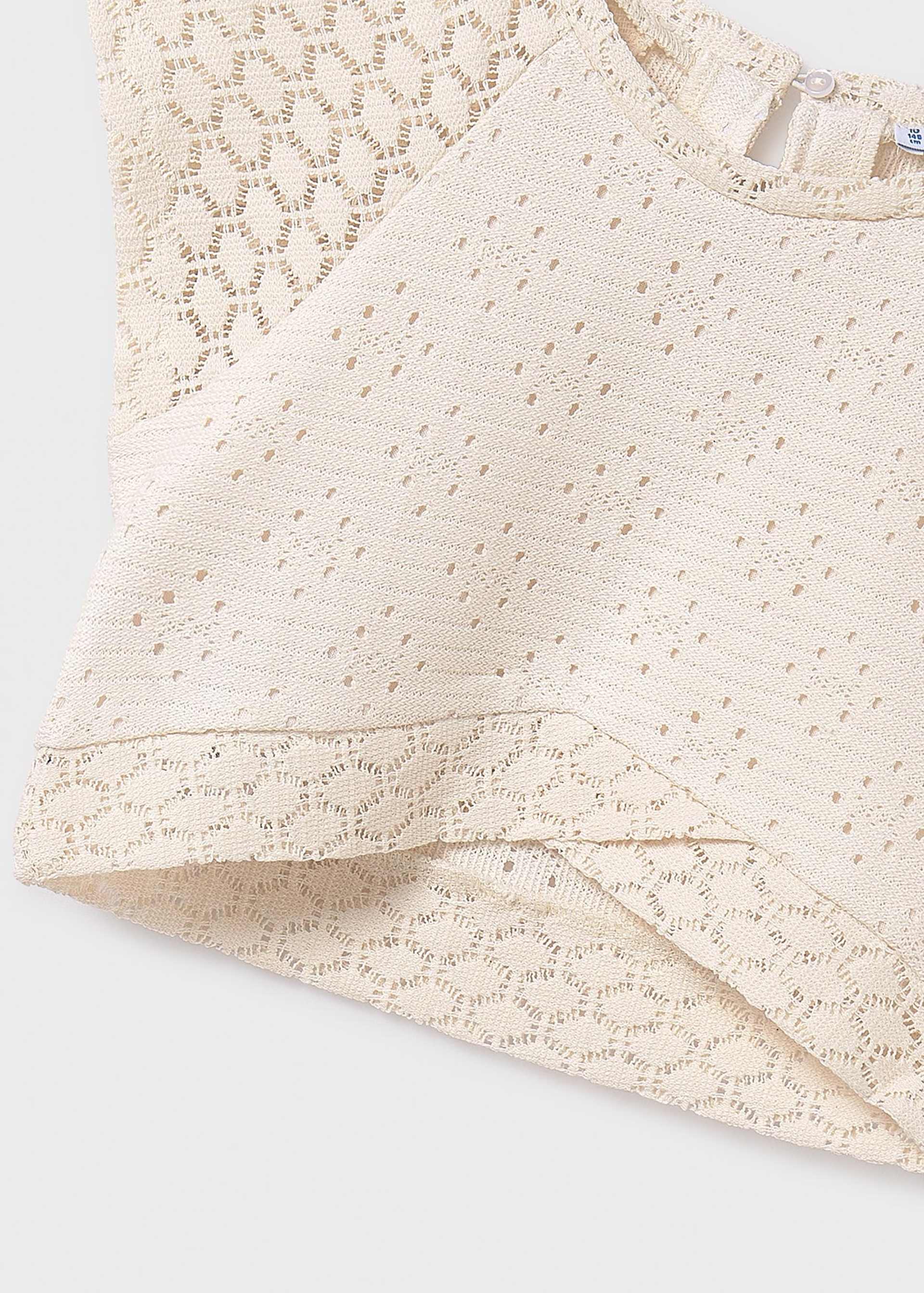Girl openwork top