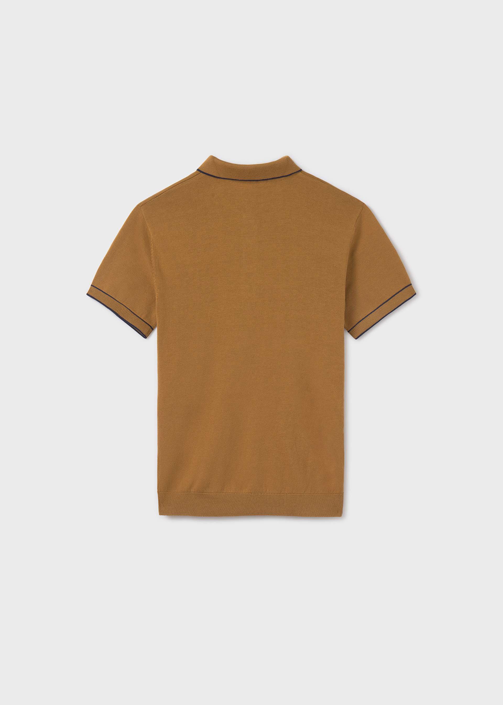 Polo tricot contrastes chico Polo tricot contrastes chico