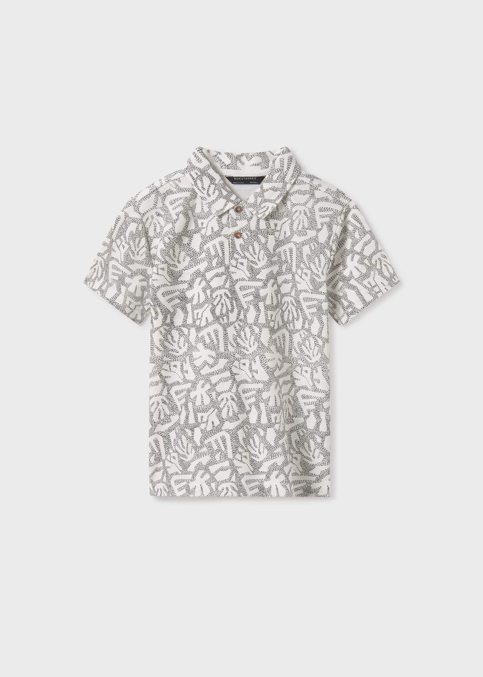 Boy print polo shirt Boy print polo shirt