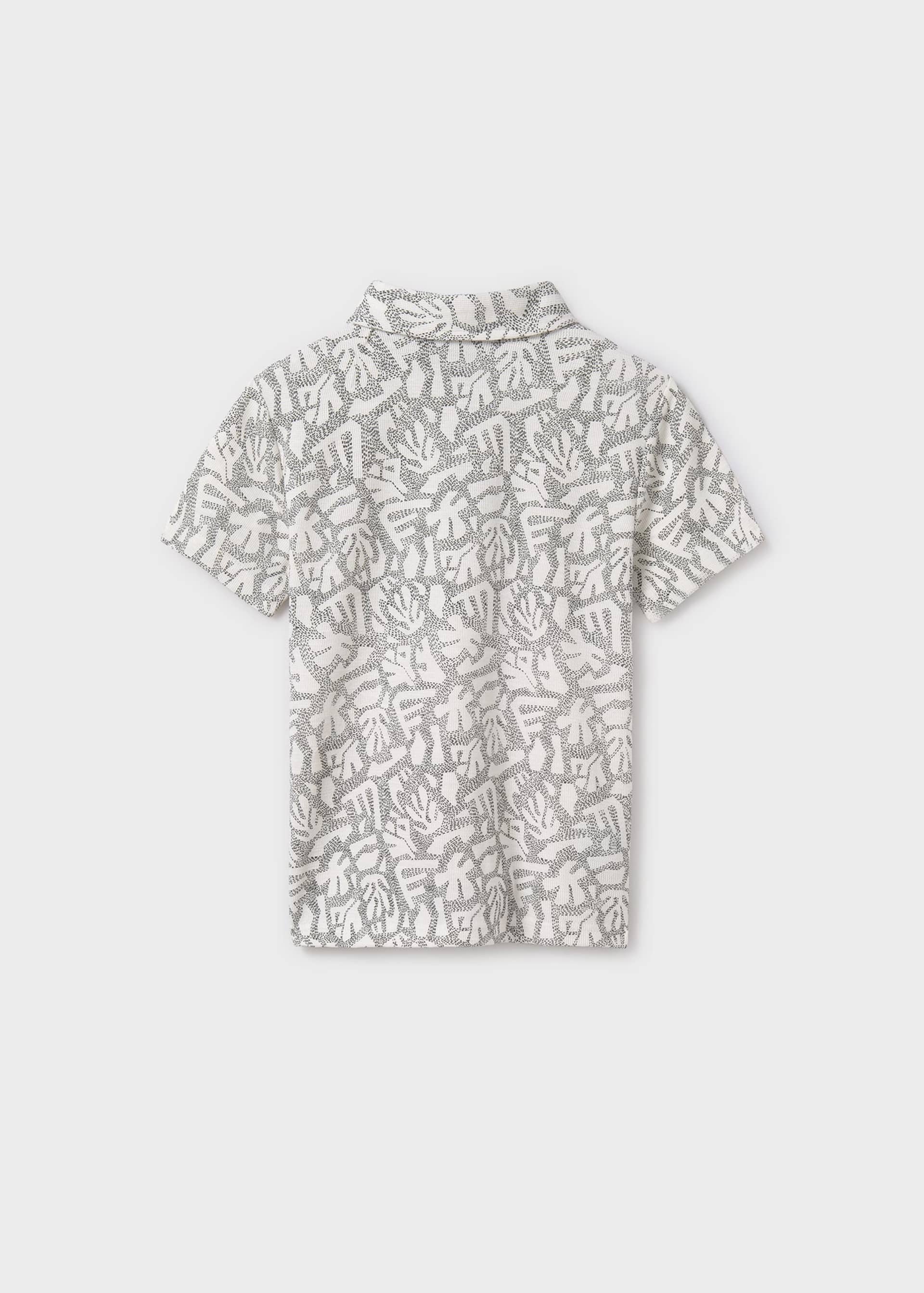 Boy print polo shirt Boy print polo shirt