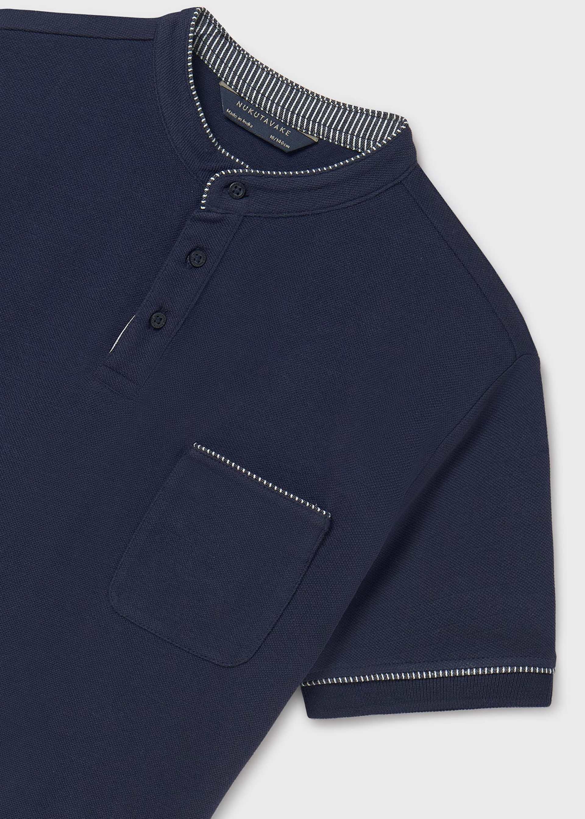 Boy Henley Polo Shirt Boy Henley Polo Shirt