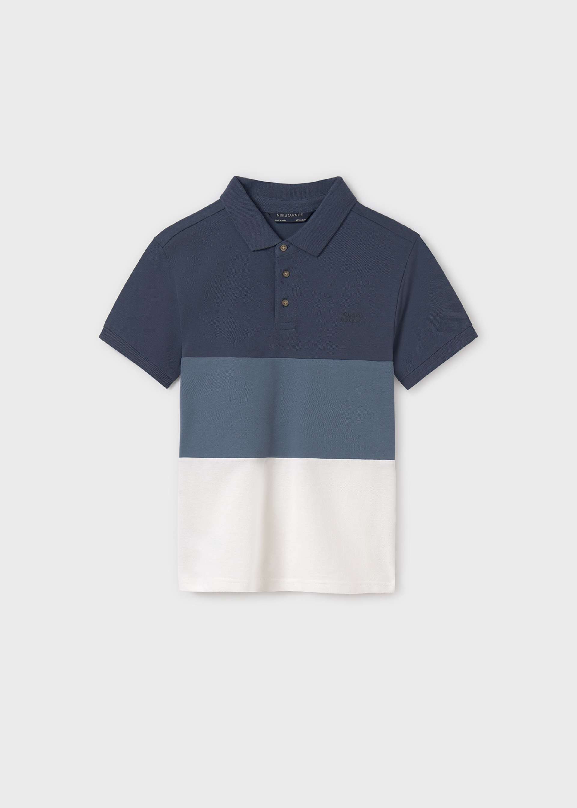 Polo blocs de couleurs garçon
