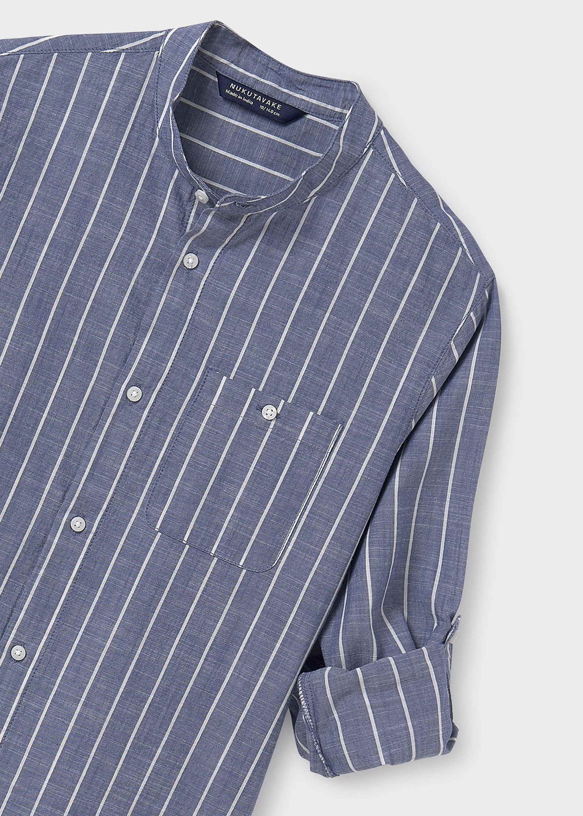 Boy long sleeved striped shirt Boy long sleeved striped shirt