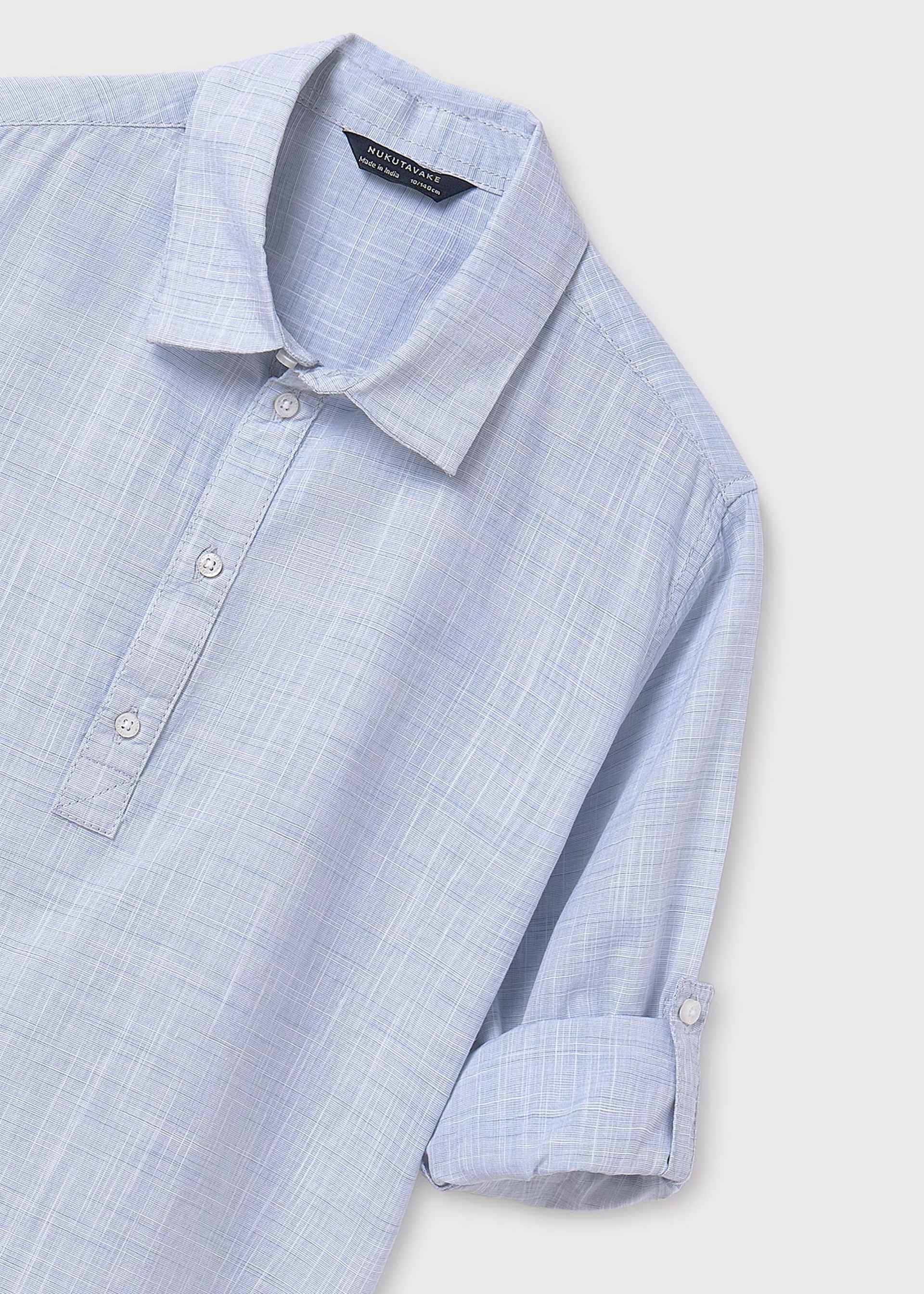 Camisa polera manga larga chico Camisa polera manga larga chico