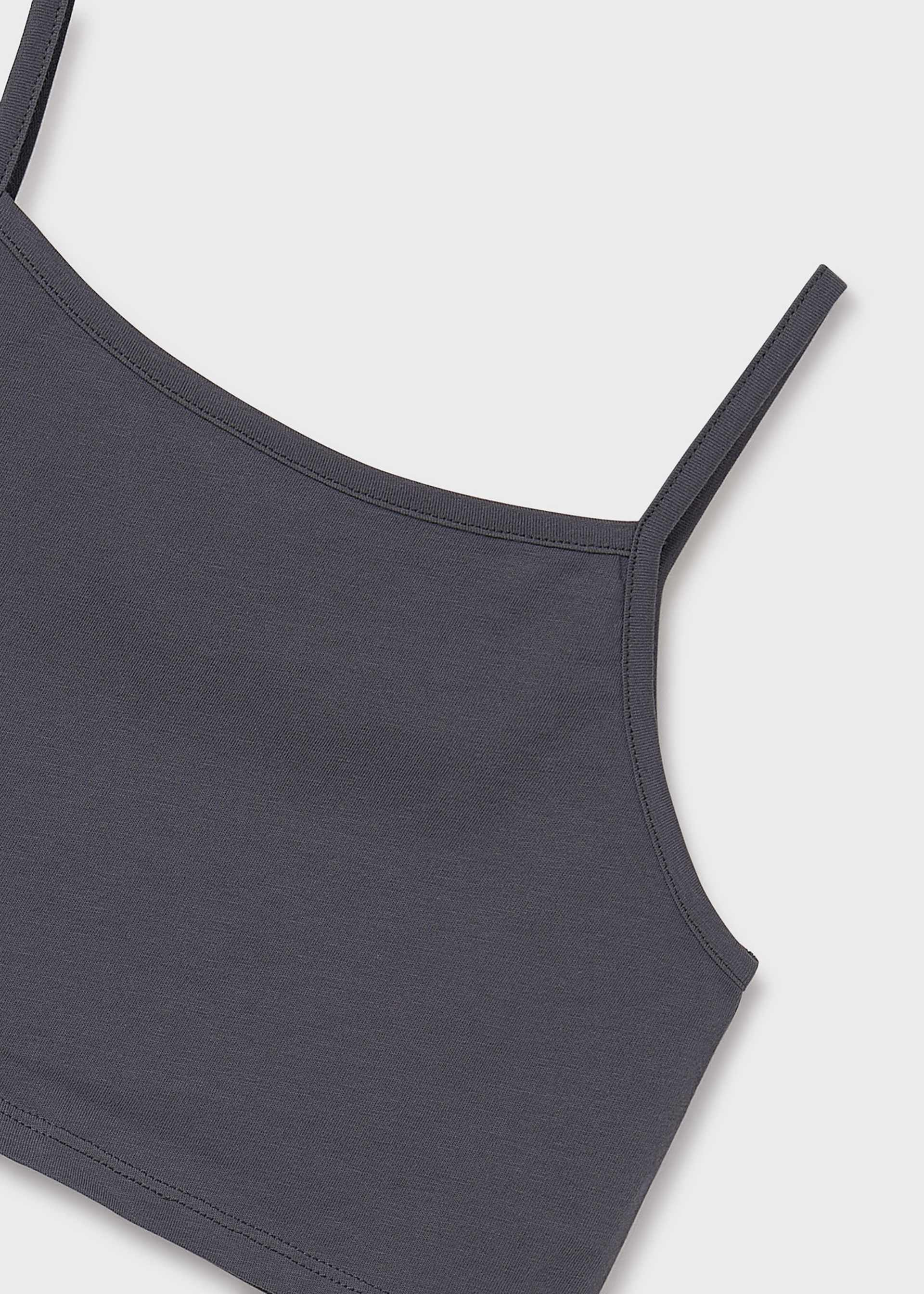 Girl tulle t-shirt with under top Girl tulle t-shirt with under top