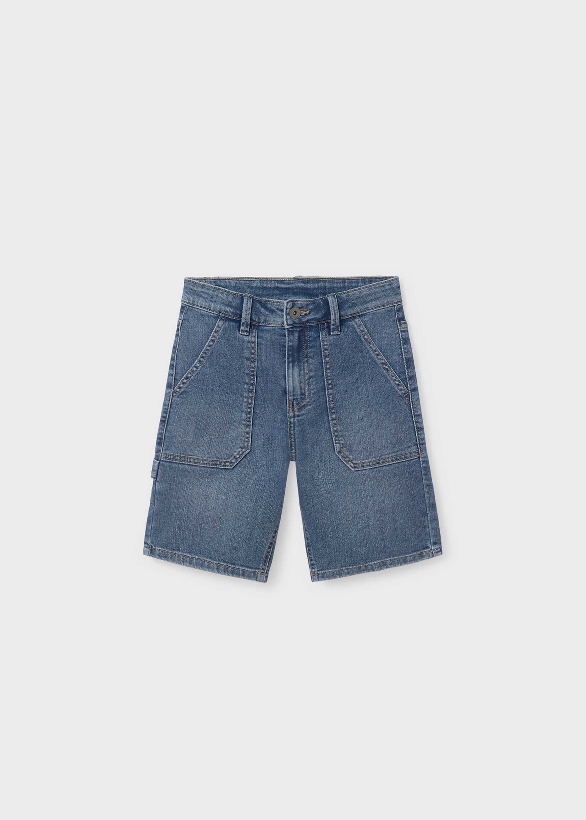 Boy maxipocket denim shorts Boy maxipocket denim shorts