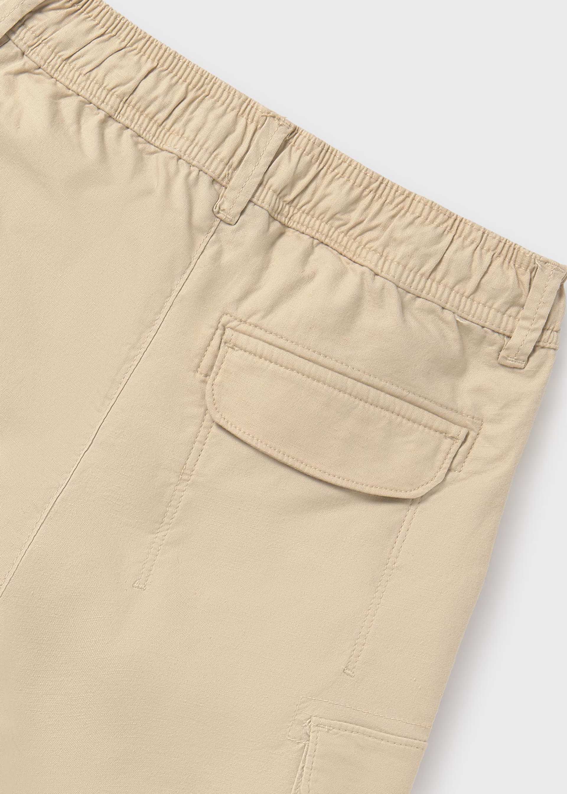 Boy cargo linen shorts Boy cargo linen shorts
