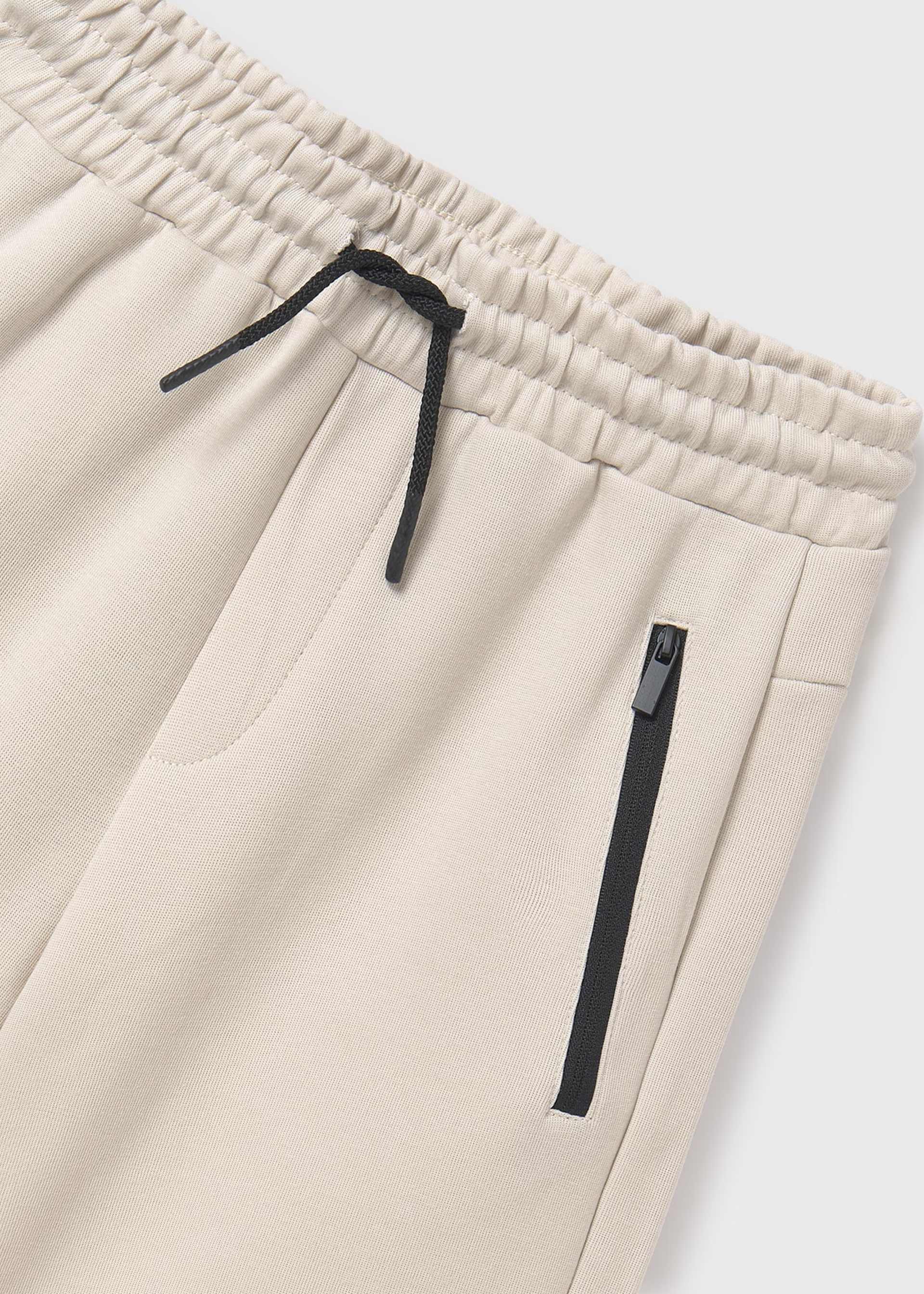 Boy casual contrast shorts