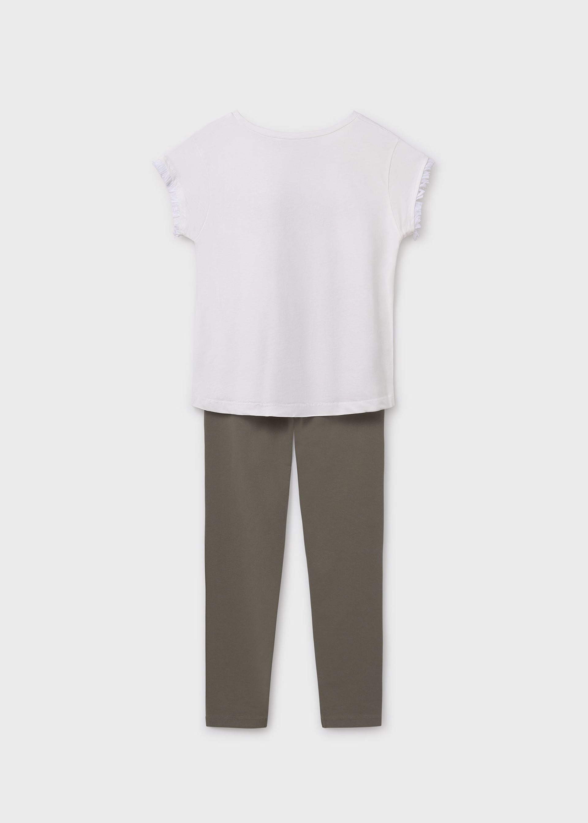 Komplet legginsy i koszulka dla dziewczynki