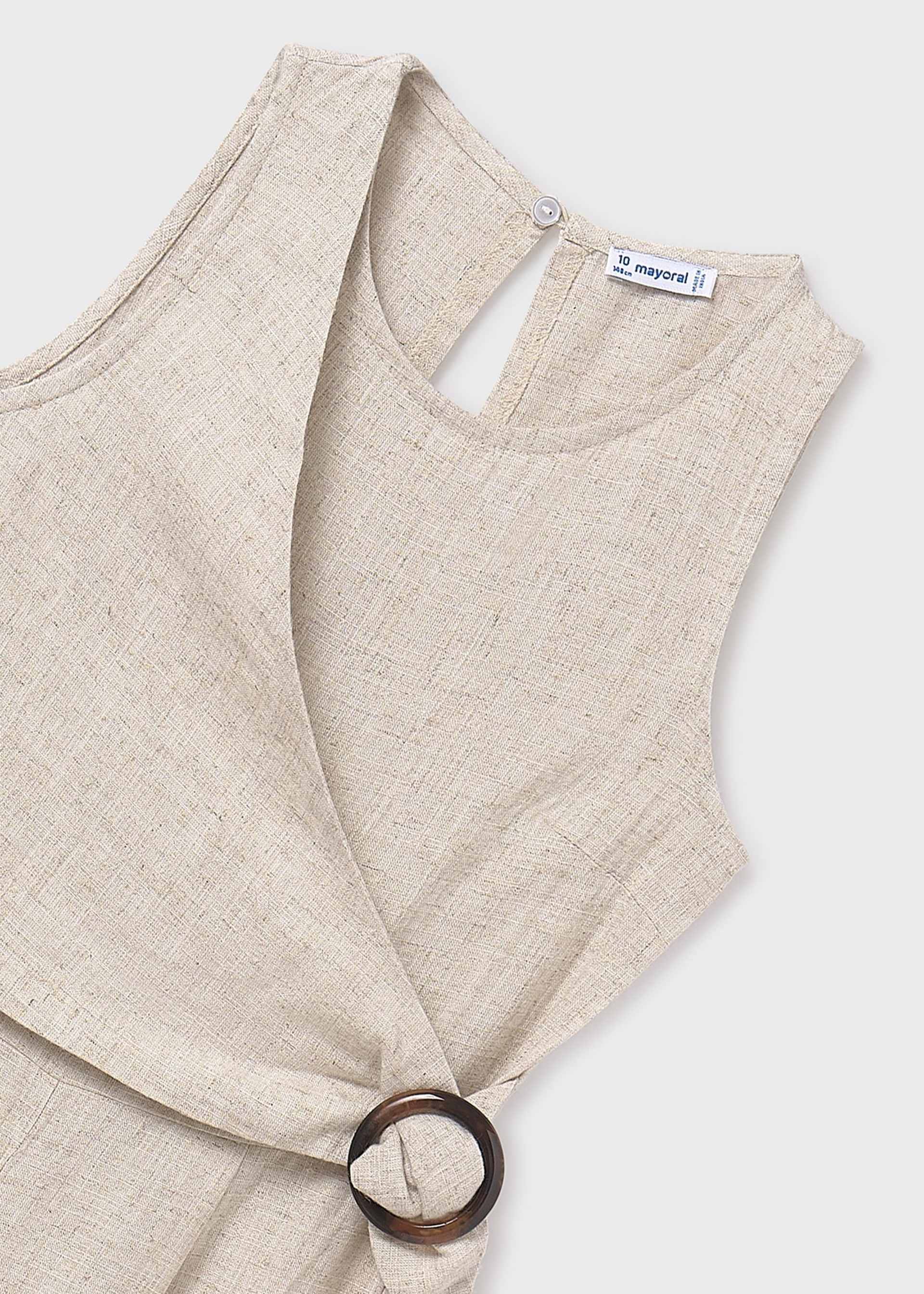 Φόρμα ολόσωμη μακριά λινή κορίτσι